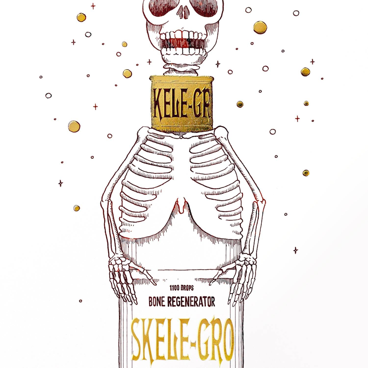 Skele-Gro Postcard