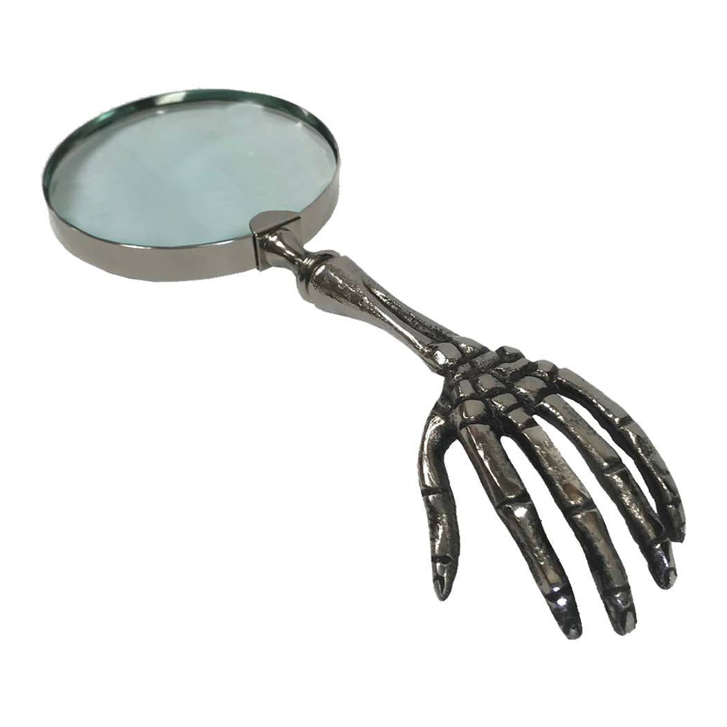 Skeleton Hand Magnifying Glass