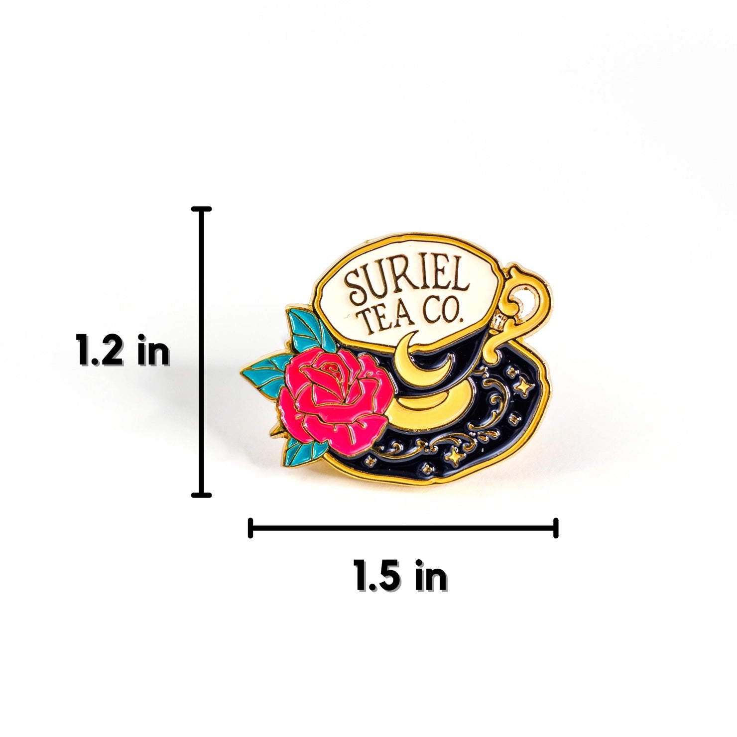 Suriel Tea Company Enamel Pin