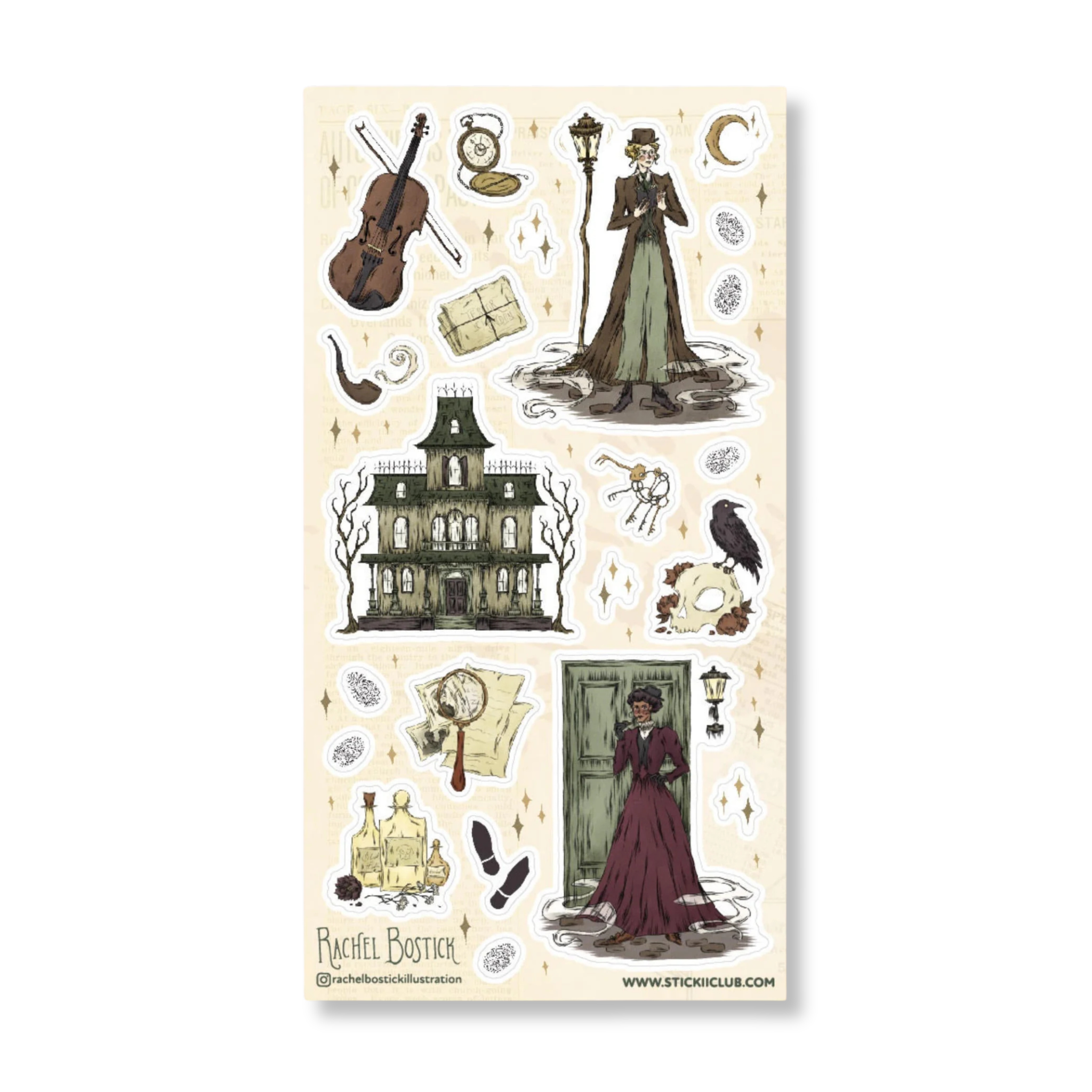 This Old House Sticker Sheet