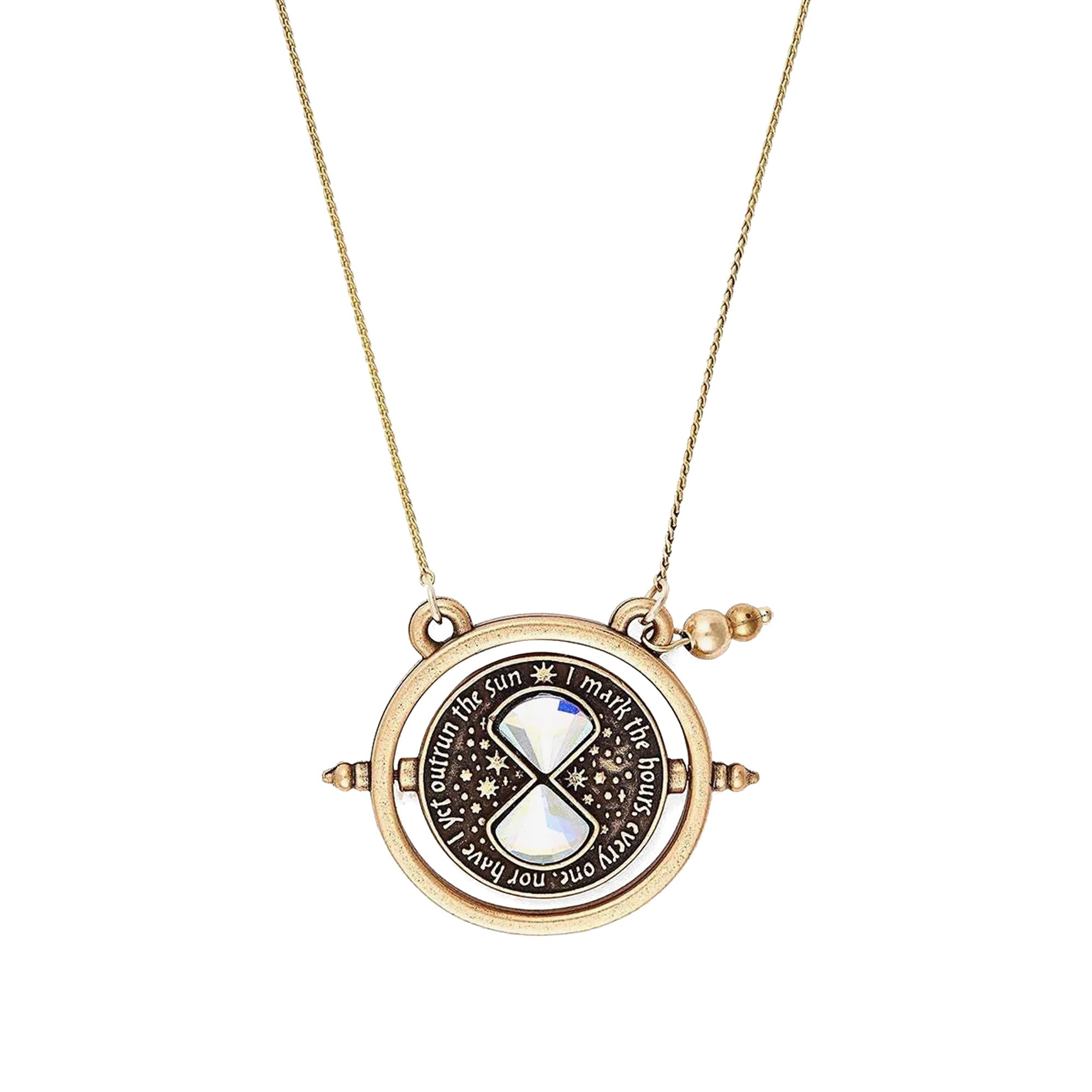 Mystical Spinning Time-Turner Necklace