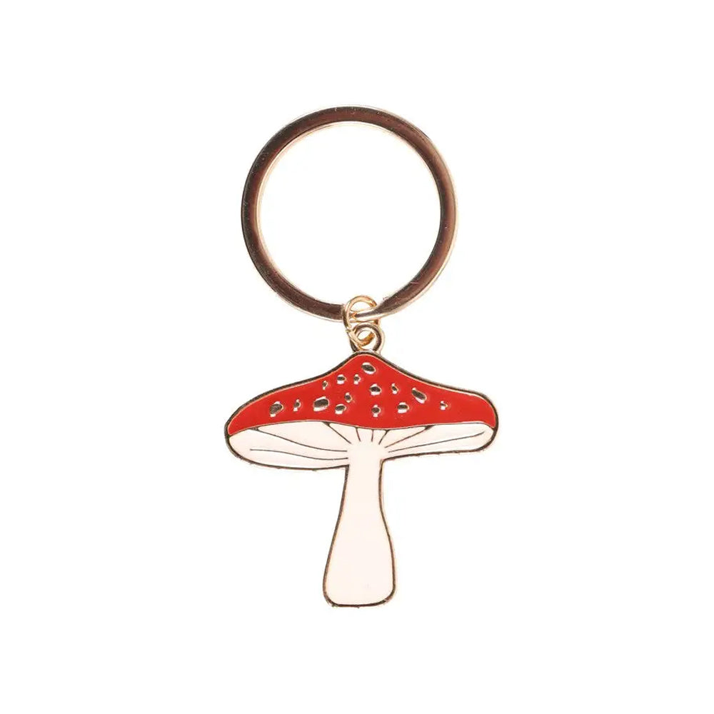 Lucky Toadstool Keyring