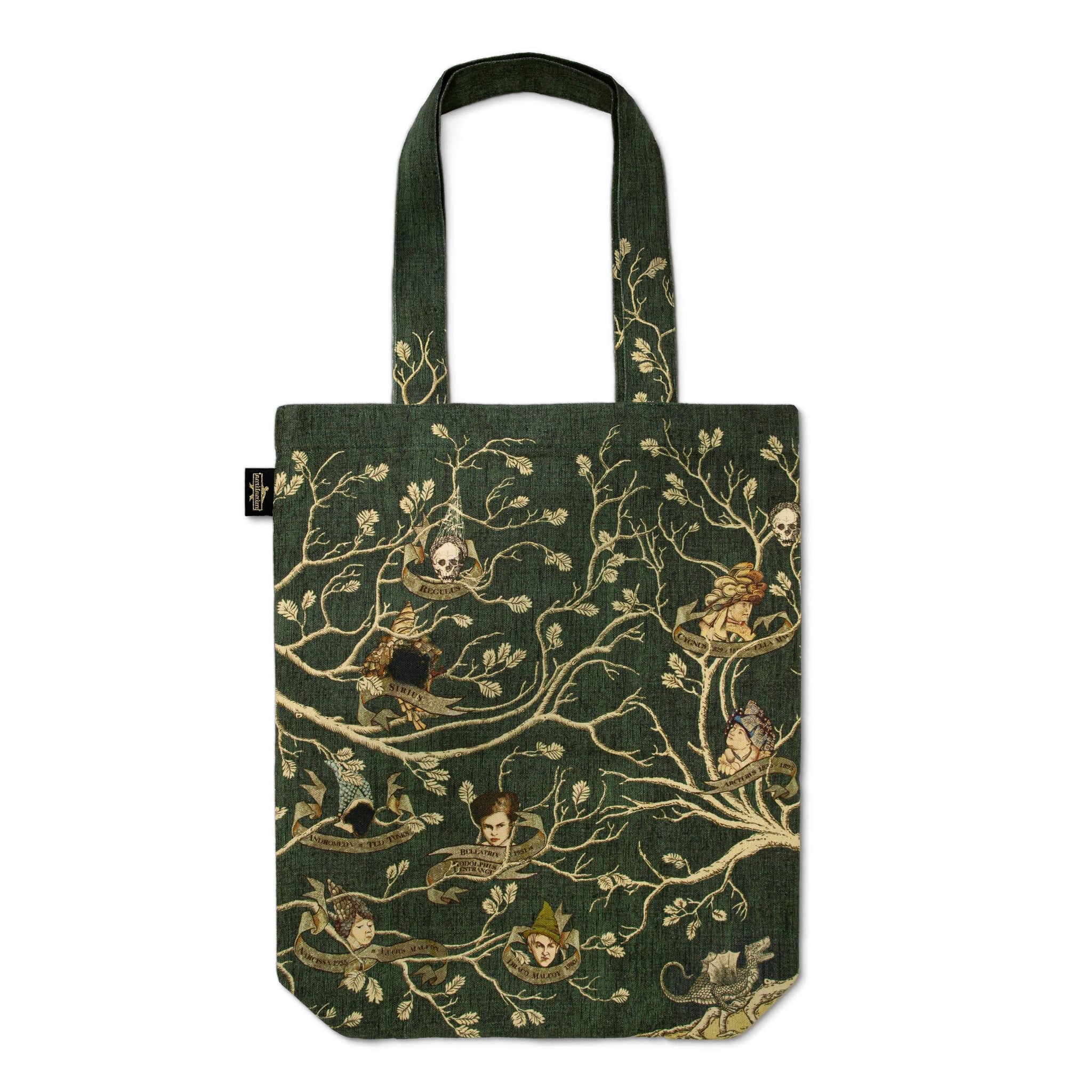 Black Family Tapestry Tote Bag