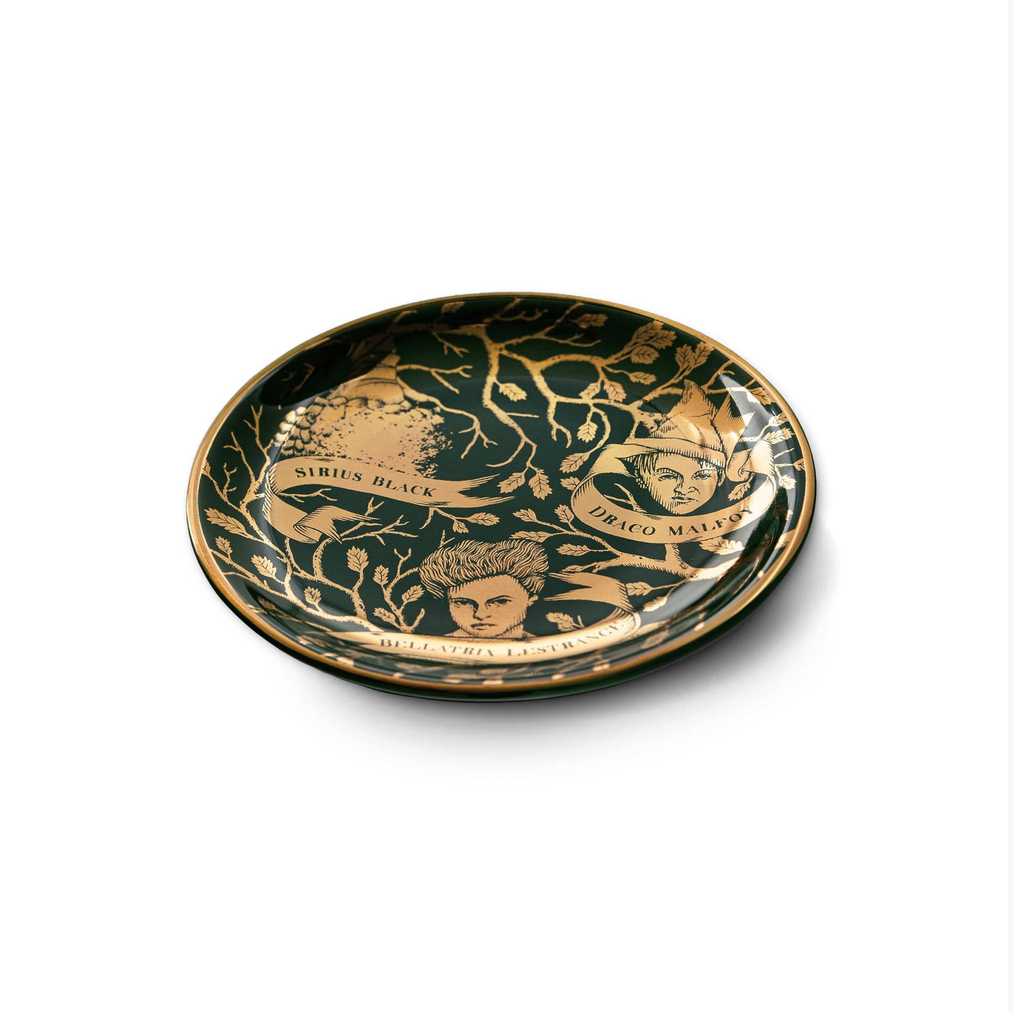 Black Family Tapestry Trinket Dish