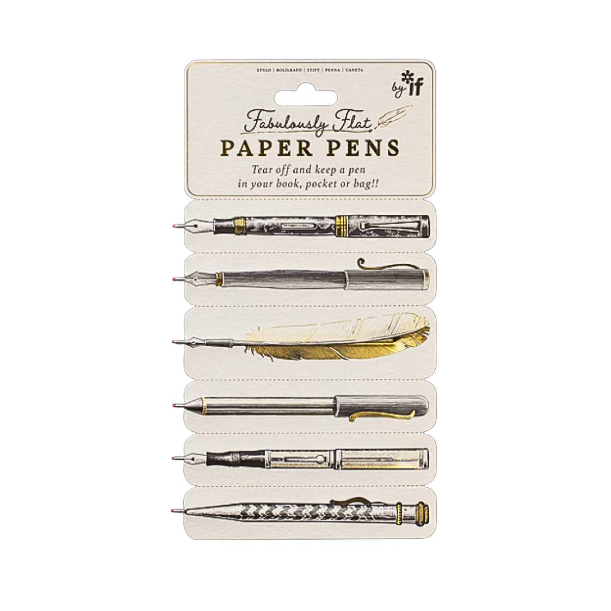 Fabulously Flat Paper Pens