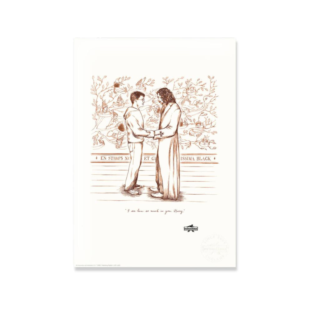 'I See Him So Much In You' Art Print