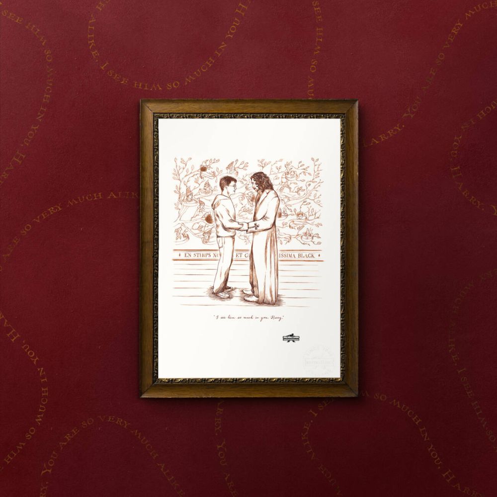 'I See Him So Much In You' Art Print