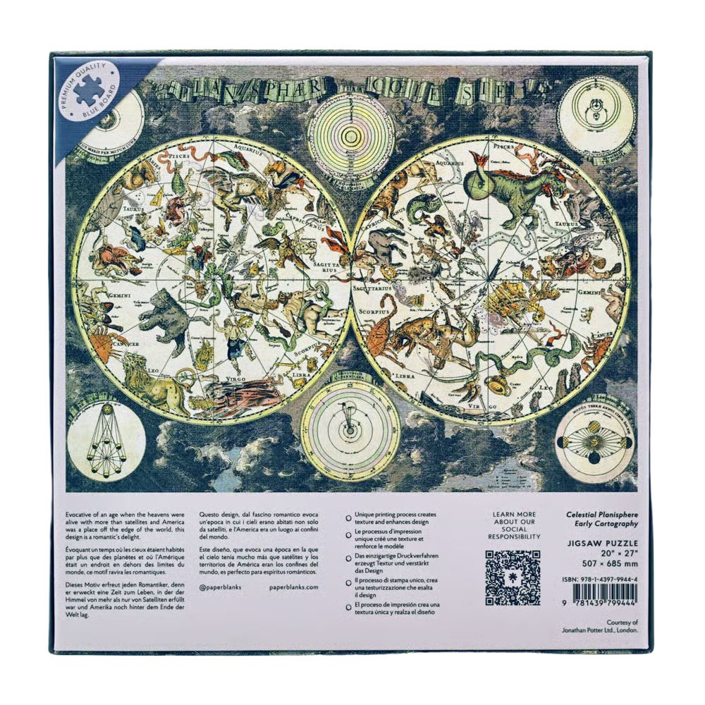 Celestial Planisphere 1000 Piece Jigsaw Puzzle