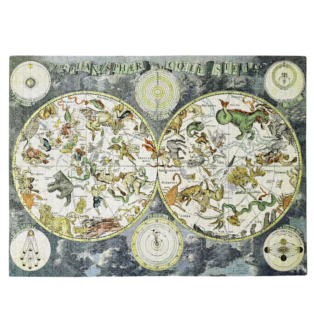 Celestial Planisphere 1000 Piece Jigsaw Puzzle