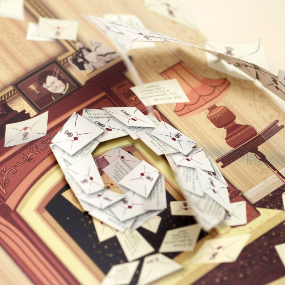 Hogwarts Acceptance Letter 3D Notecard