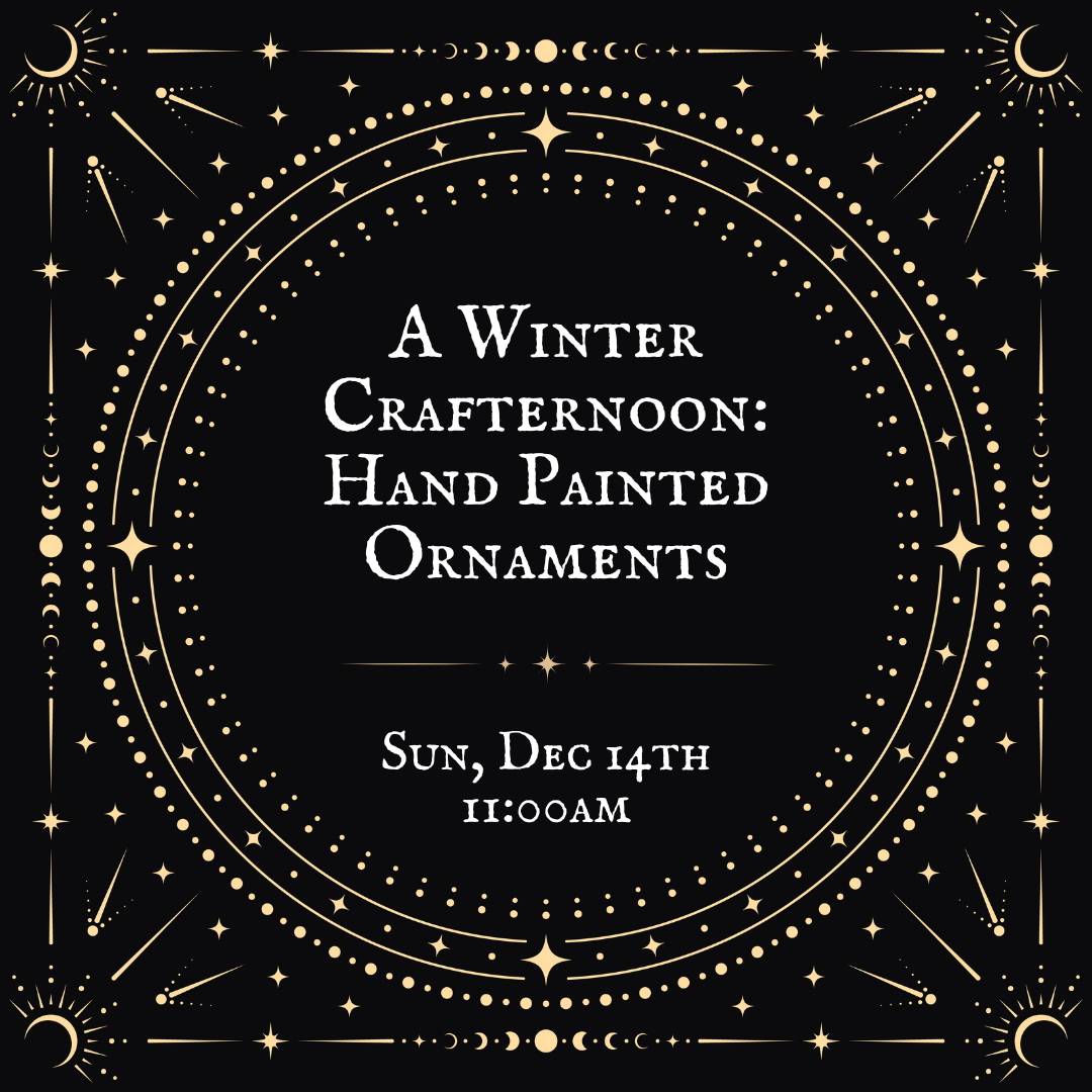 A Winter Crafternoon: Hand Painted Ornaments