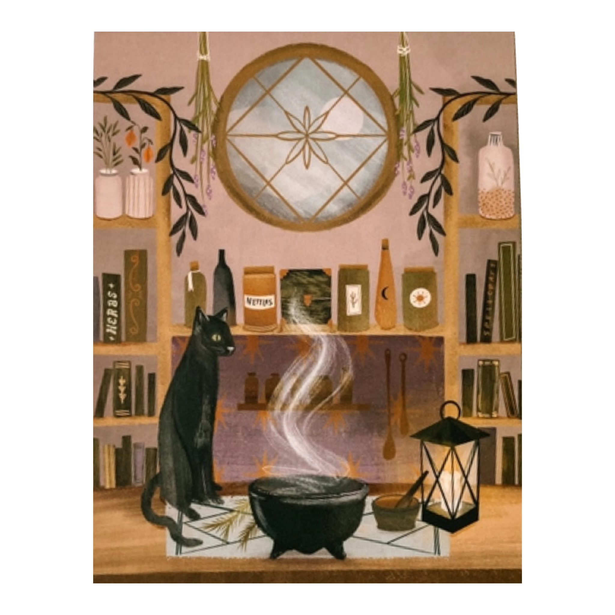 Witch's Apothecary Art Print