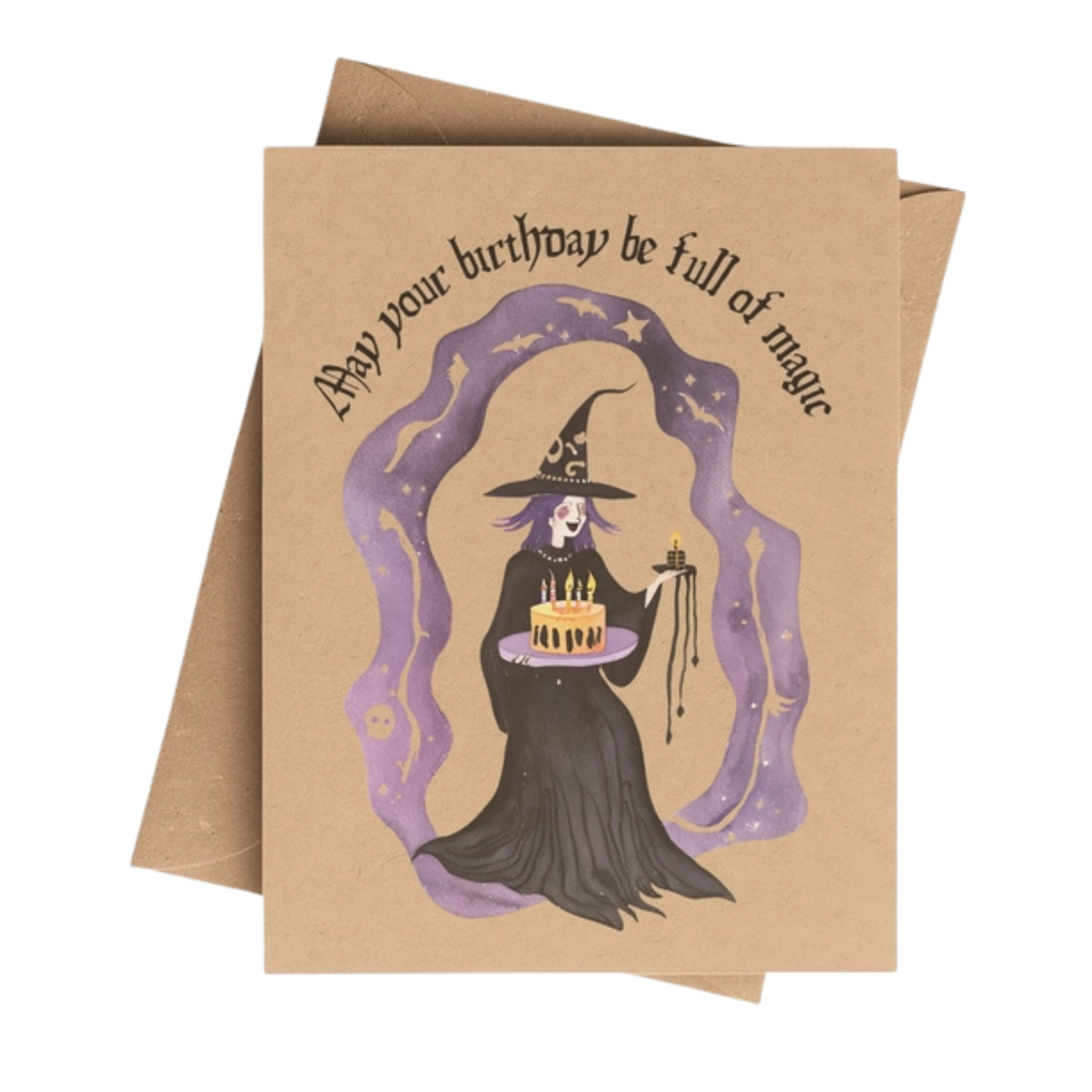 Witchy Kraft Birthday Card