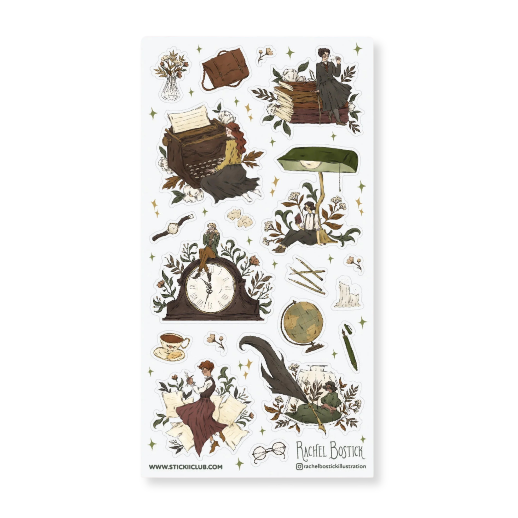 Writing Whimsy Sticker Sheet