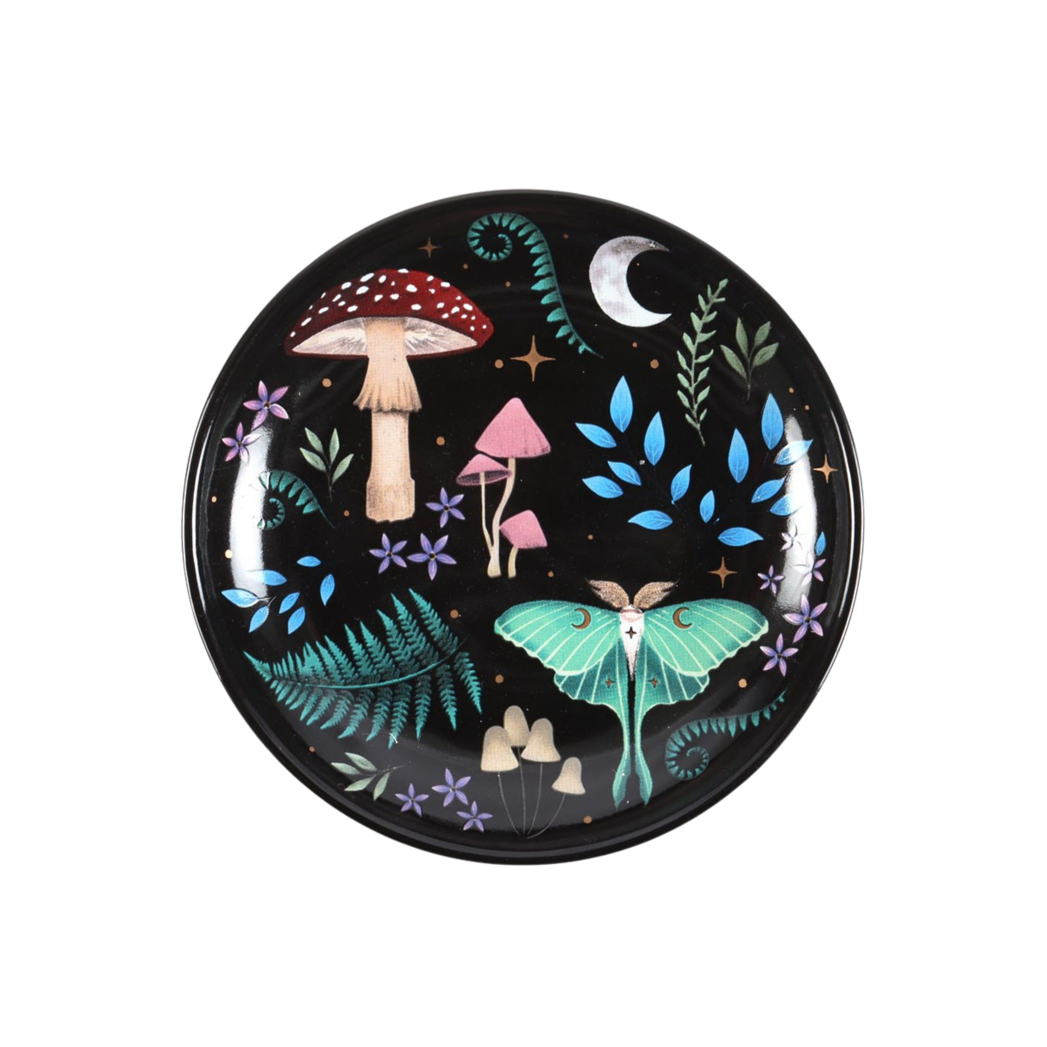 Dark Forest Ceramic Trinket Dish