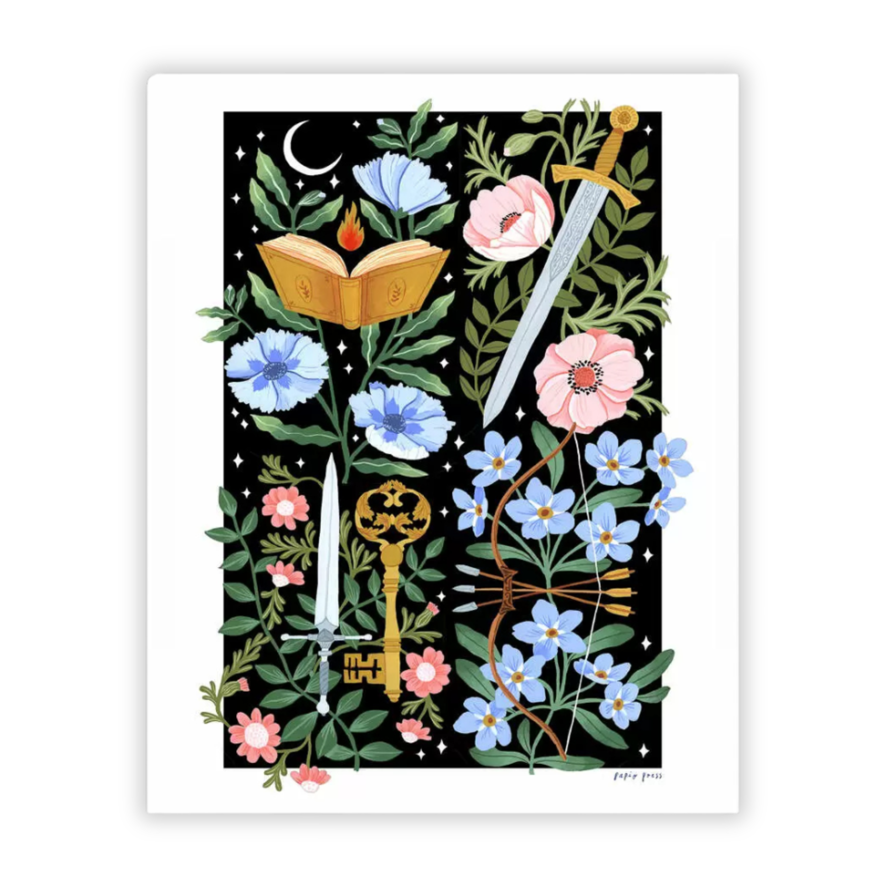 Floral Fantasy Art Print