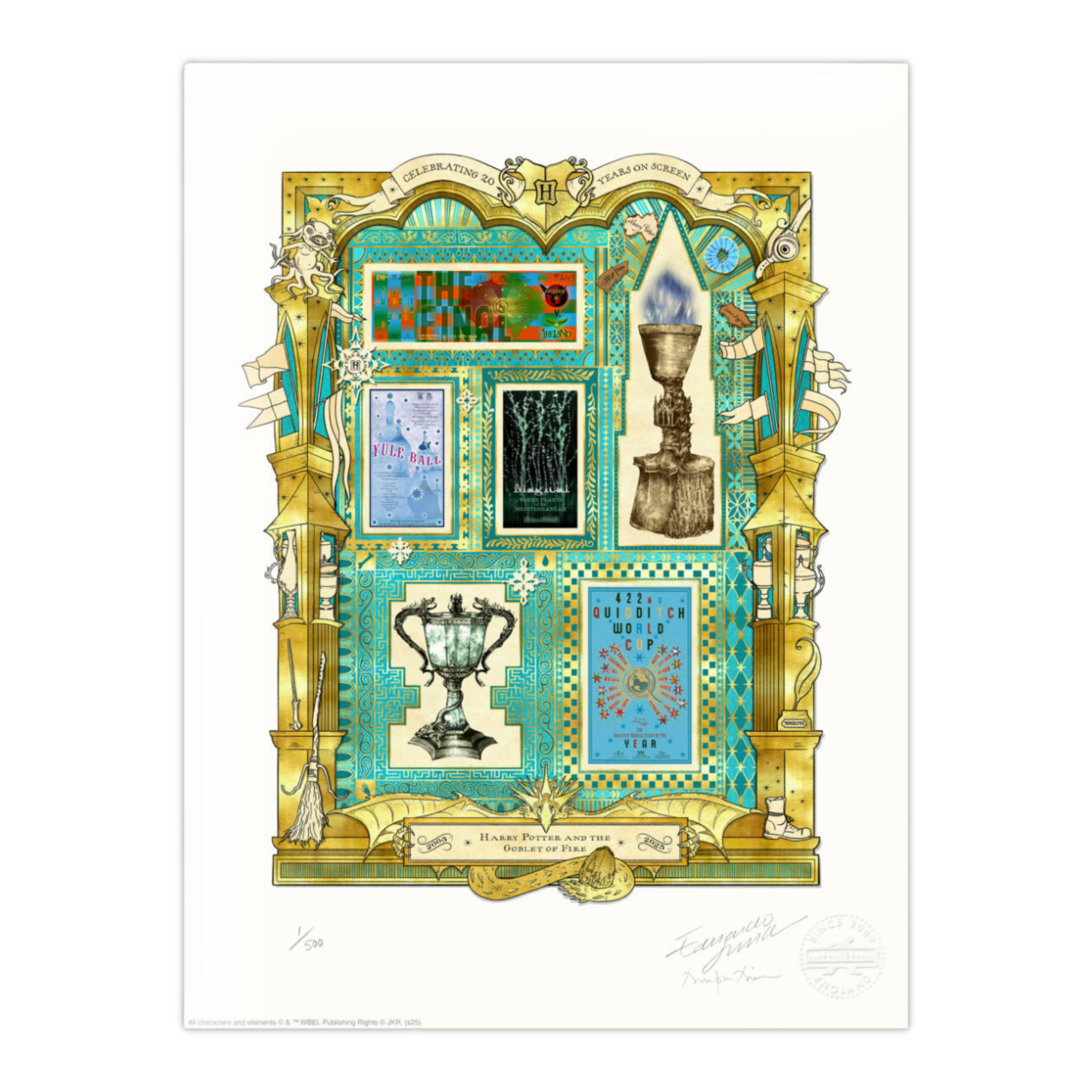 20 Years on Screen: Harry Potter and the Goblet of Fire Limited Edition Art Print