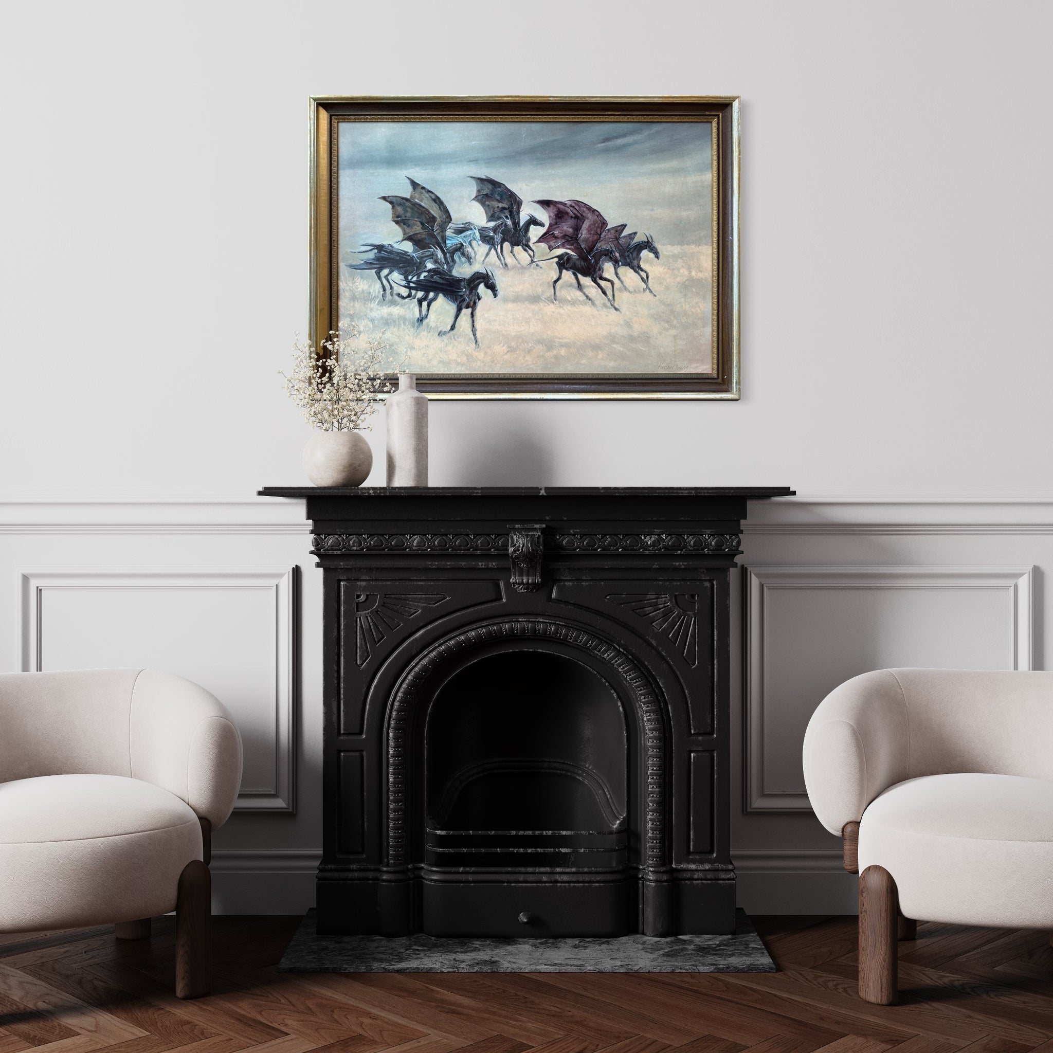 Upcycled Vintage Art Pop-Up in the Curiosa Common Room