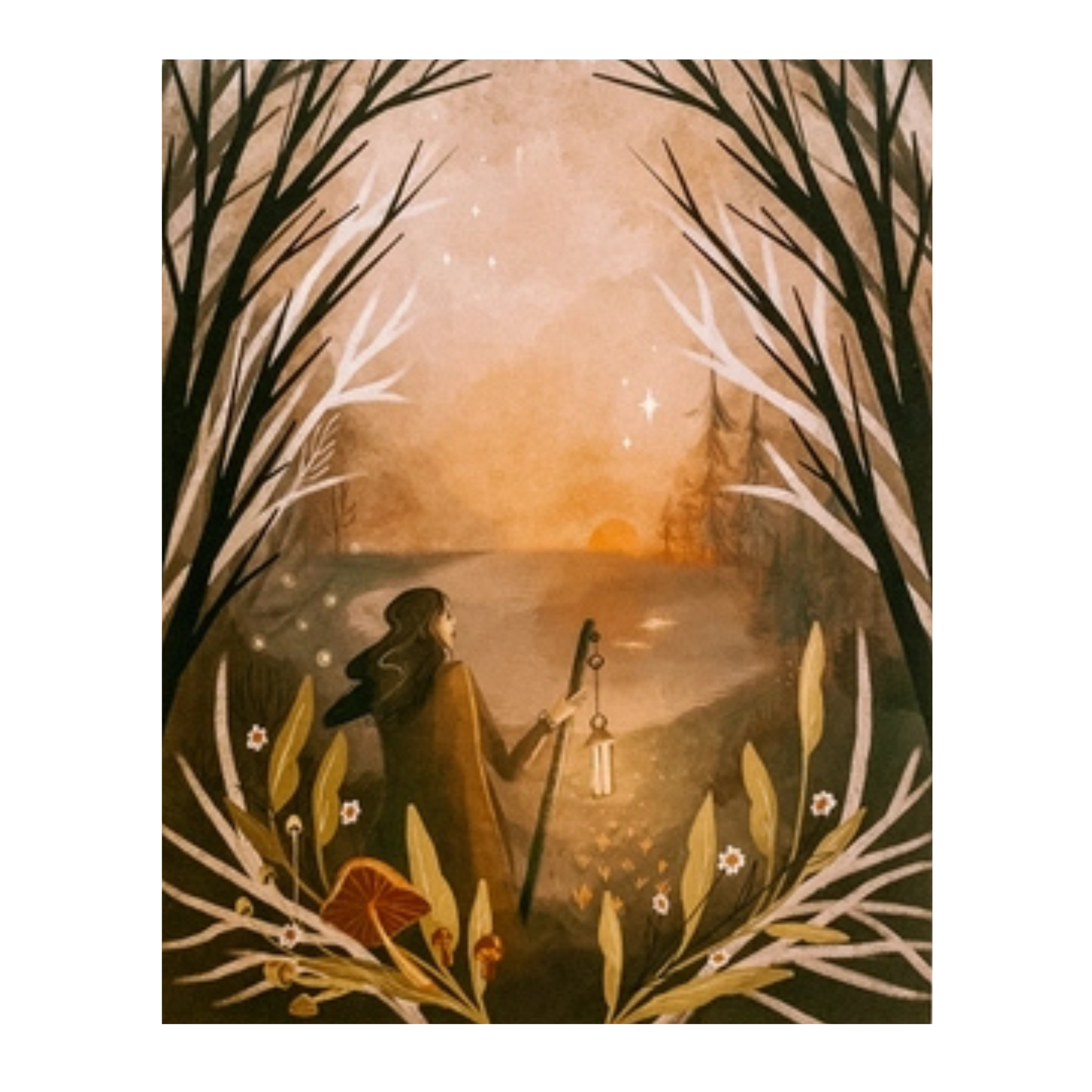 The Hermit Art Print