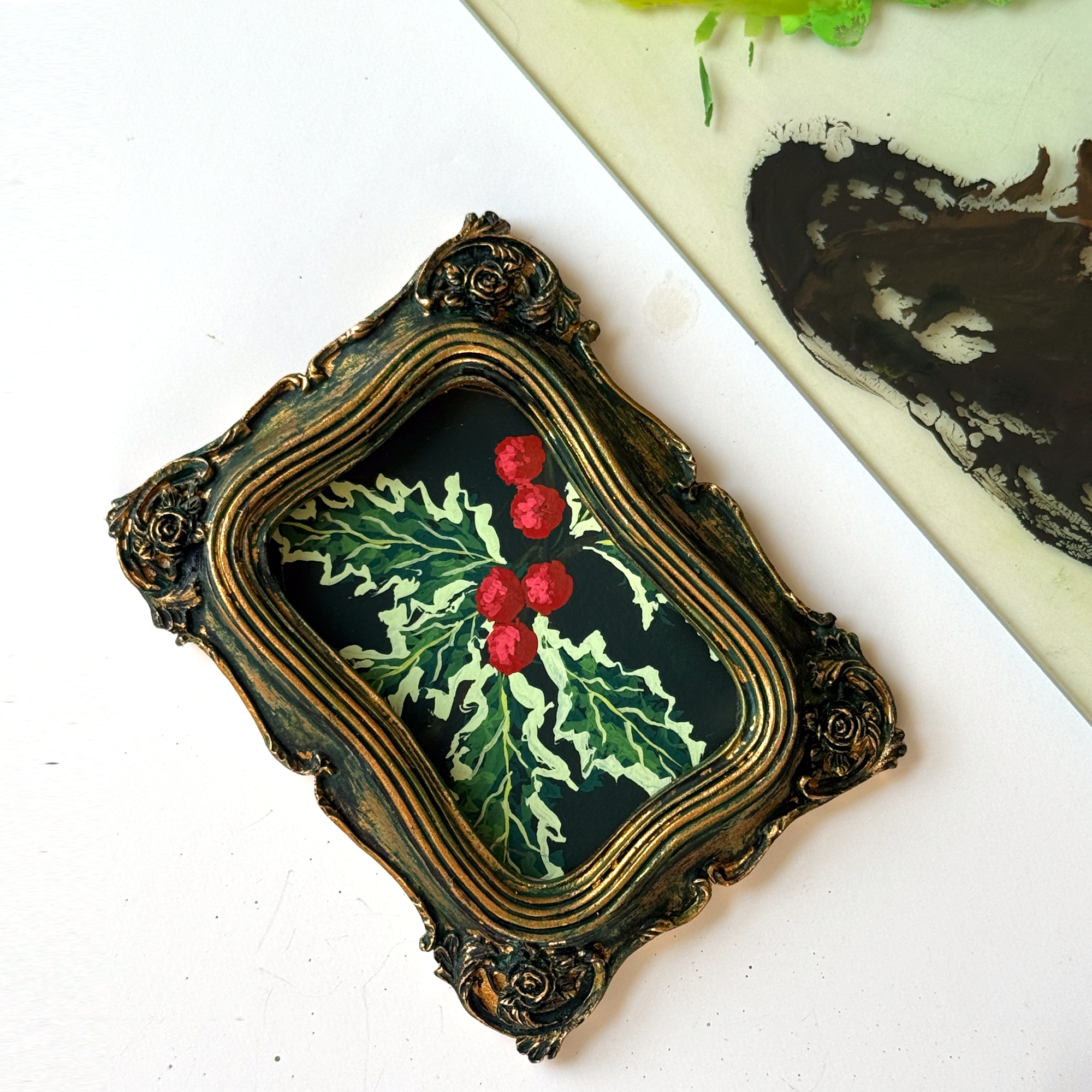 Victorian Poisonous Plant Study: Painting Holly with Annie Parkes