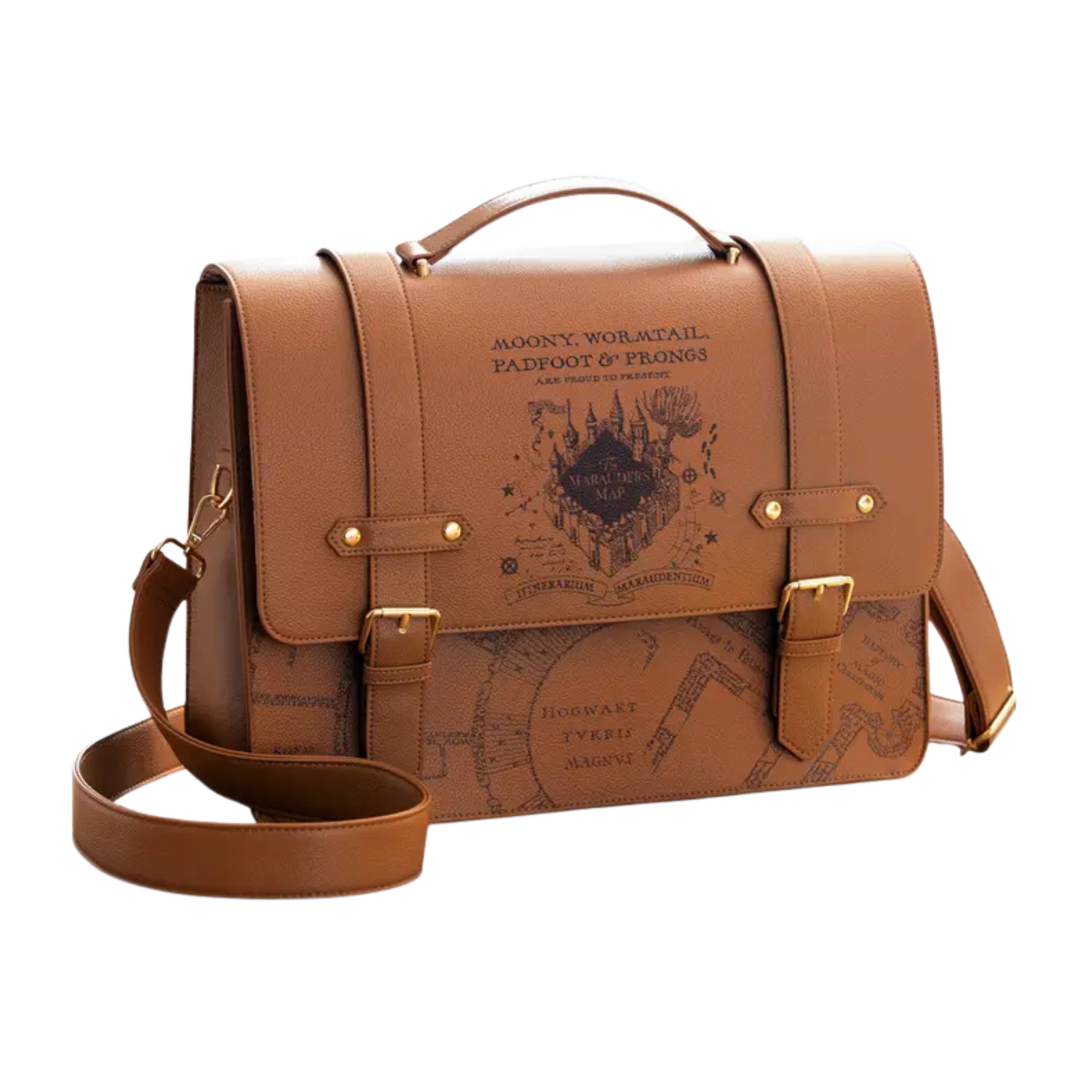Marauder's Map Messenger Tote Bag