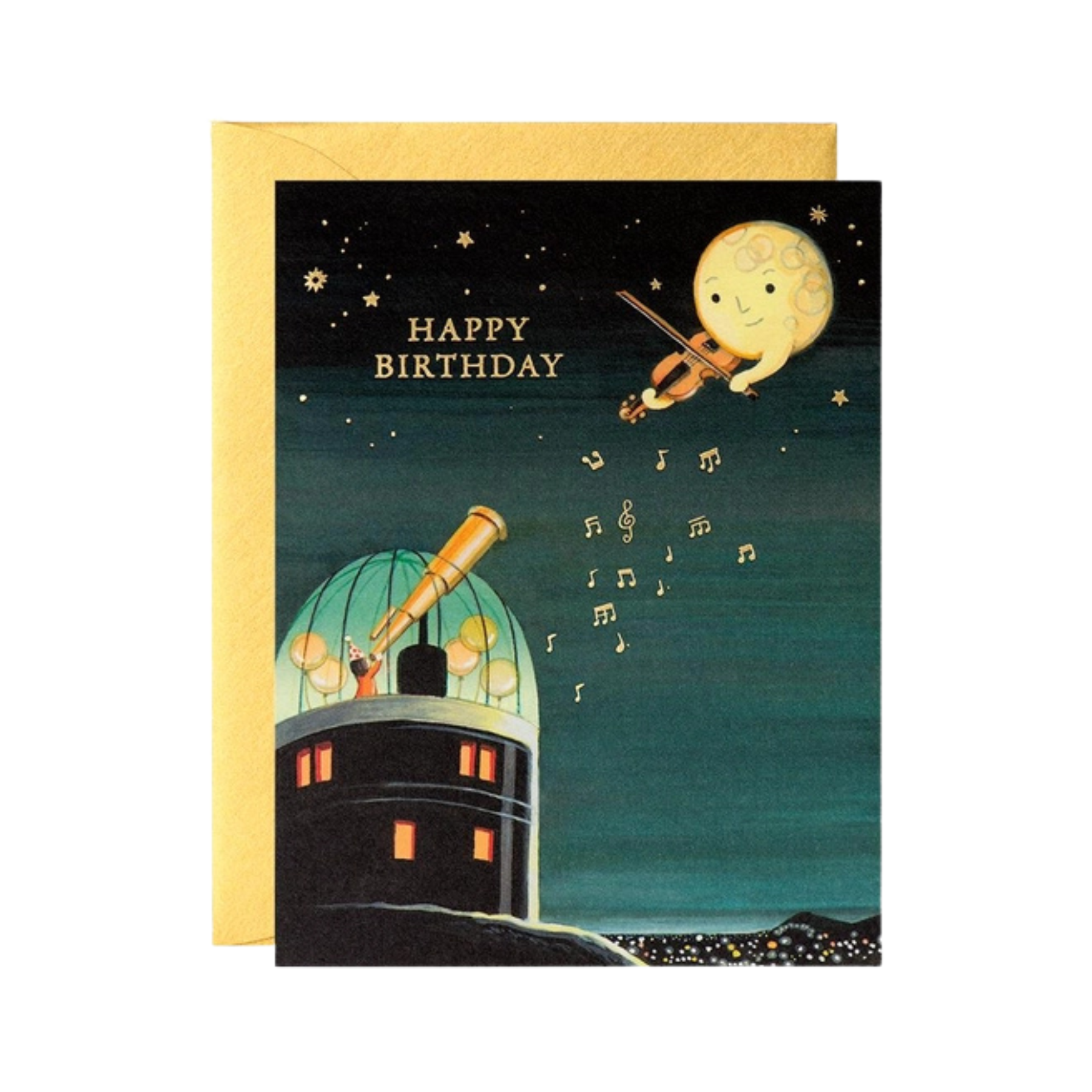 Observatory Birthday Card