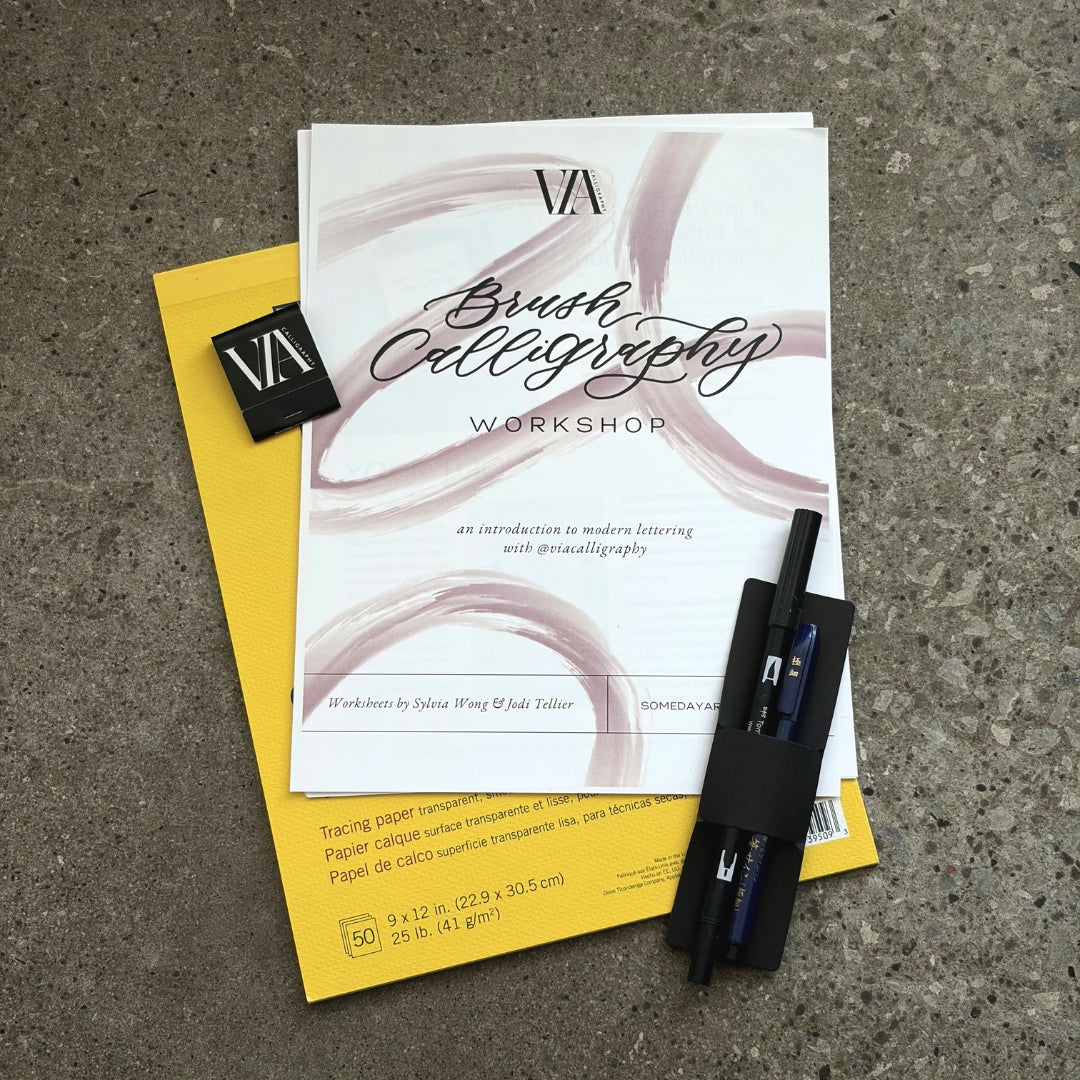 The Lost Art of Letter Writing - An Introduction to Calligraphy with Sylvia Wong