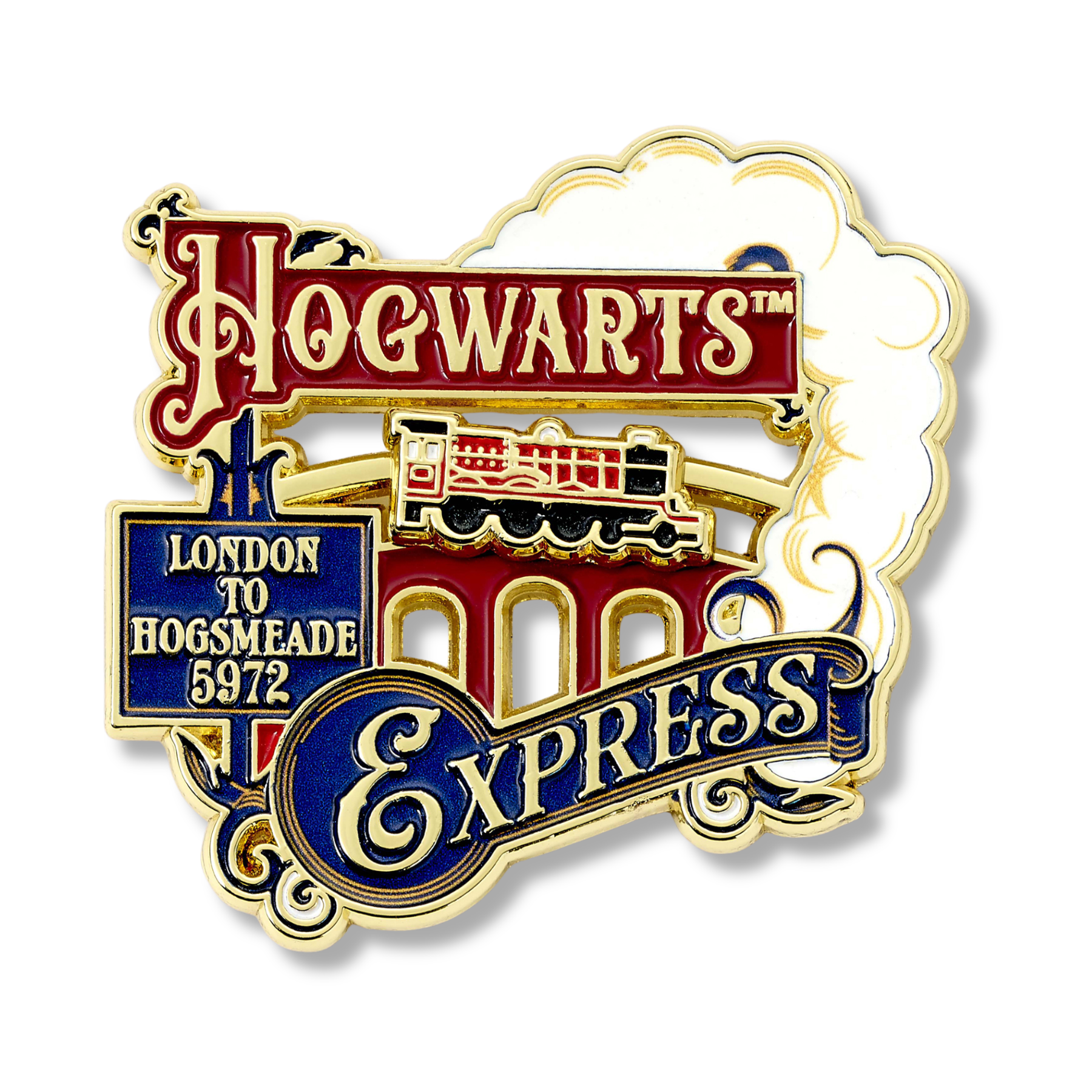 Hogwarts Express Sliding Pin Badge
