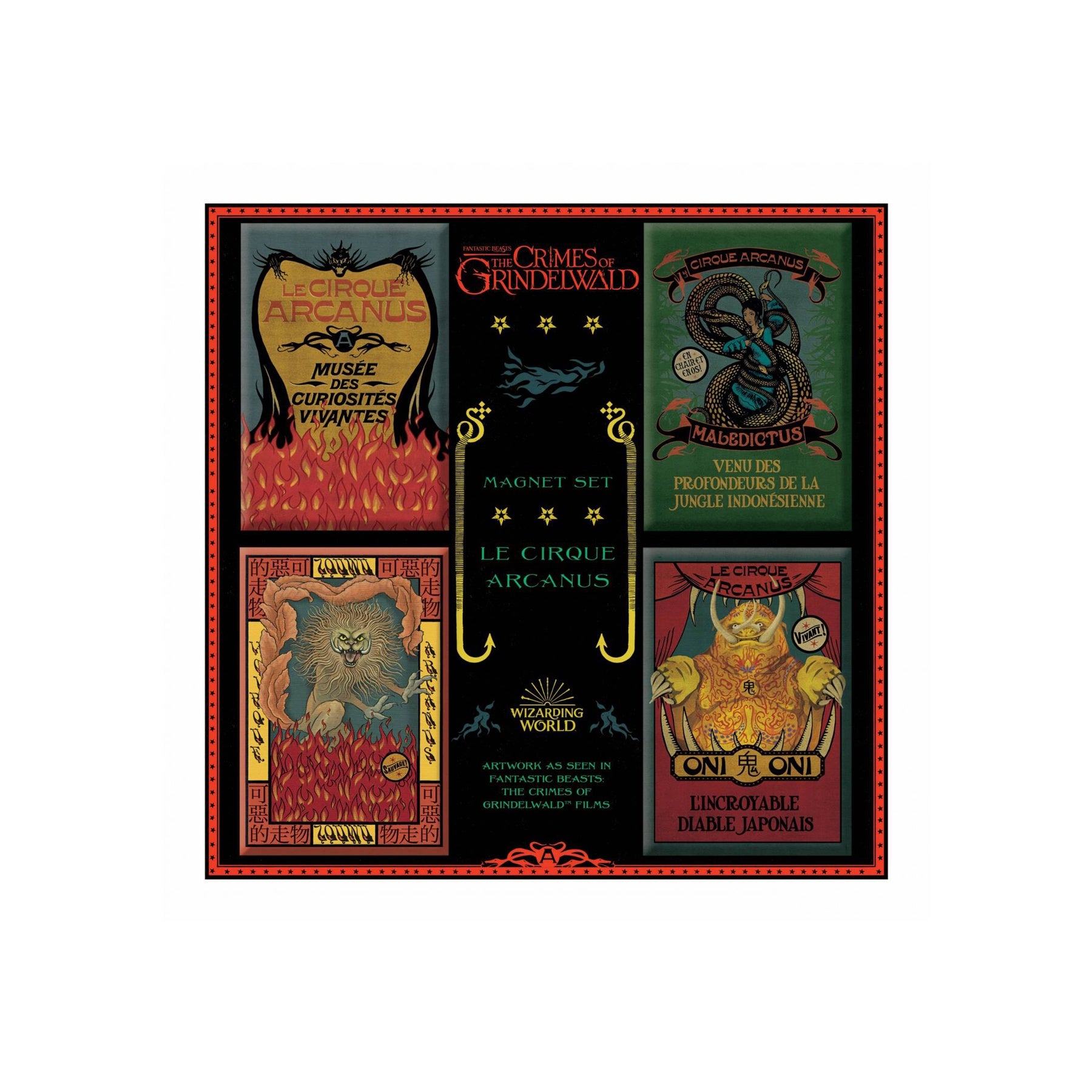 Circus Arcanus Magnet Set
