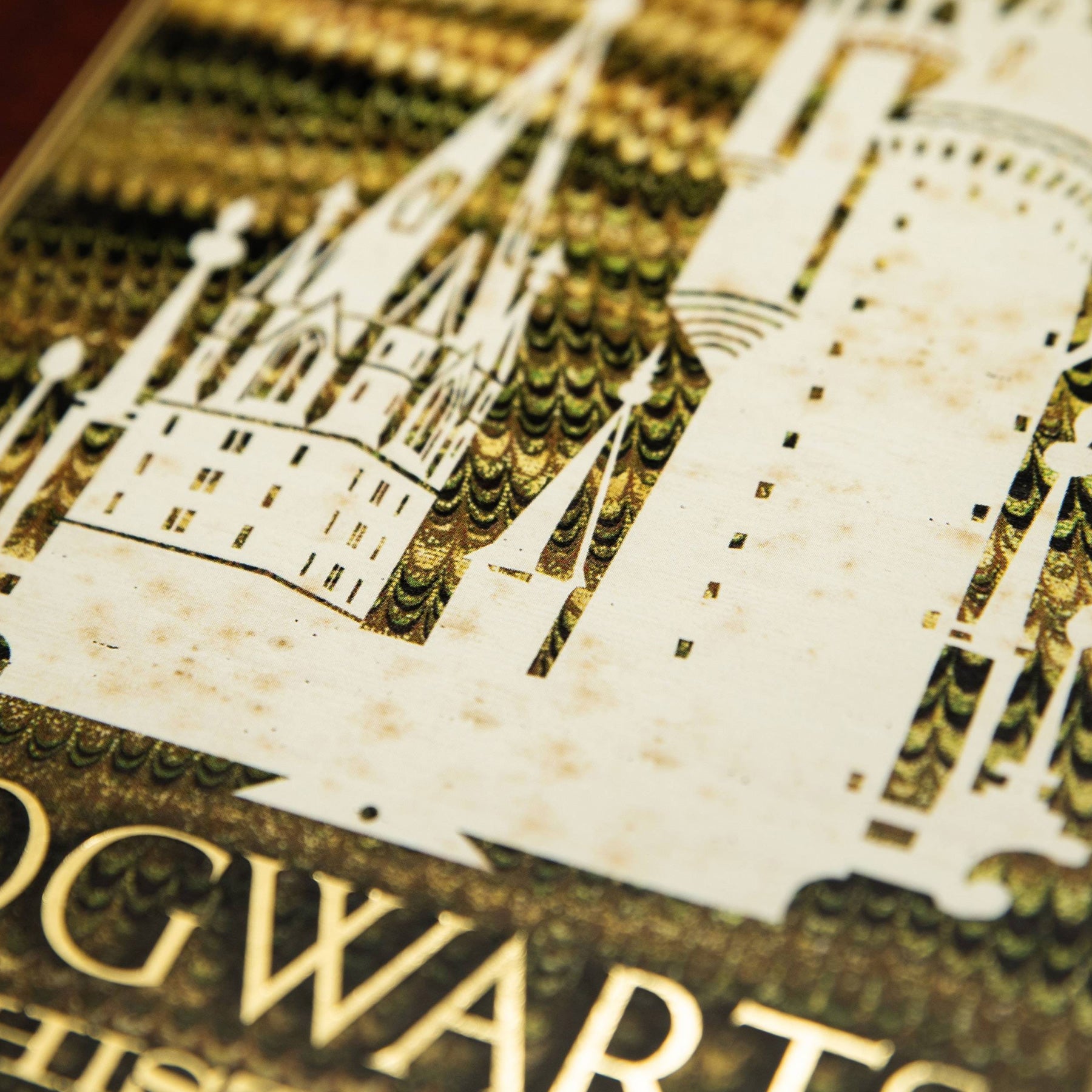 Hogwarts: A History Foiled Notecard