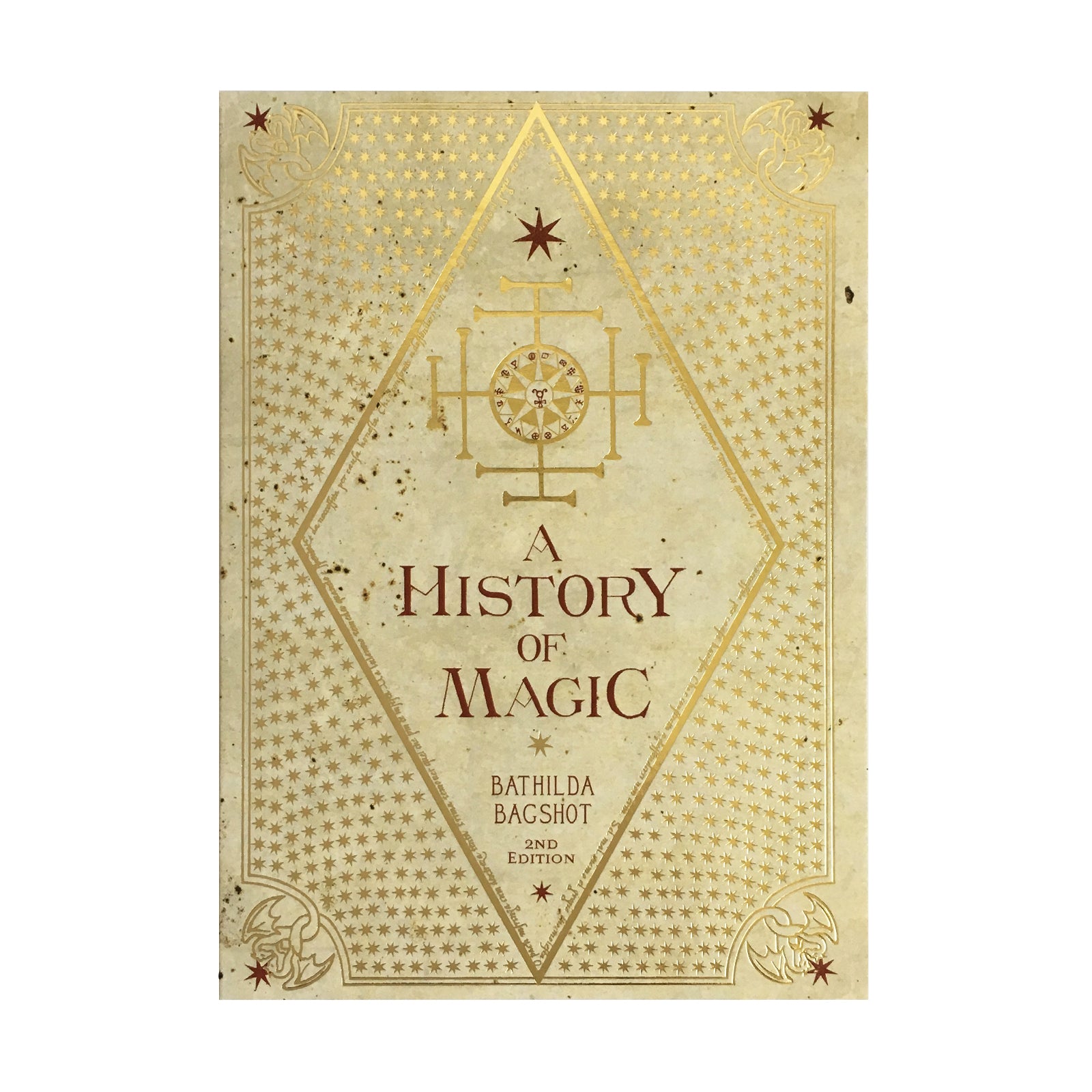 A History of Magic Foiled Notecard