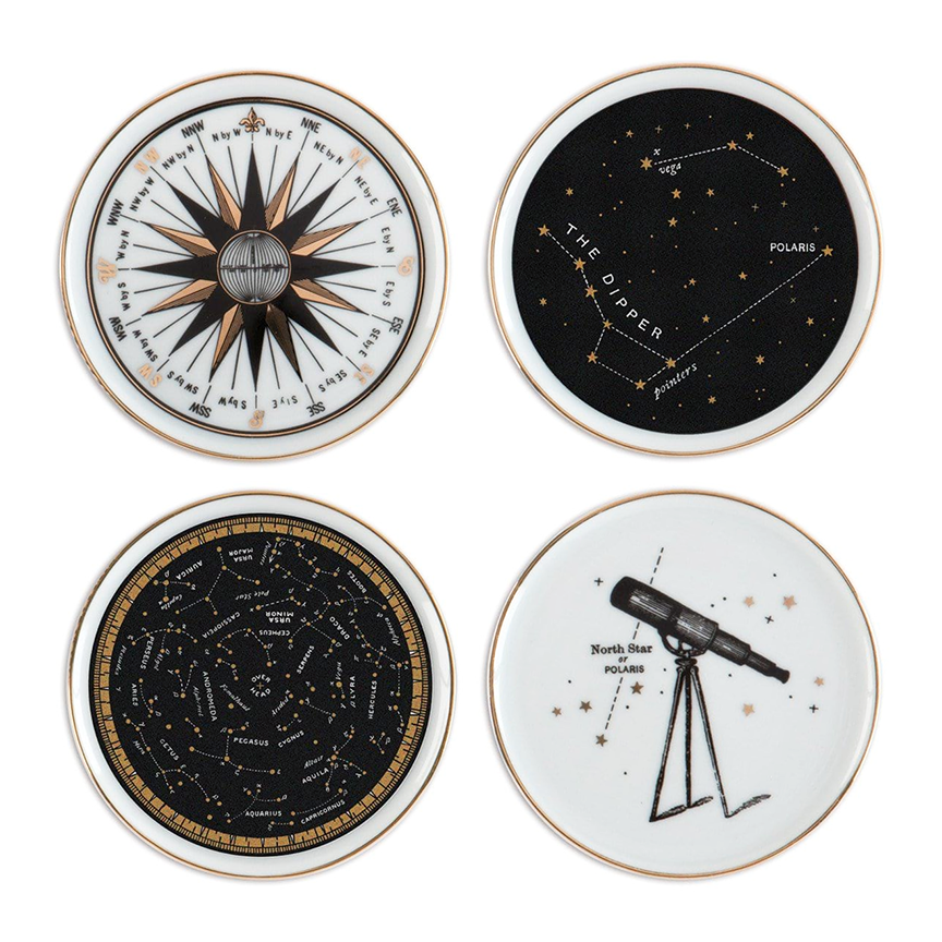Alice Scott Porcelain Coasters