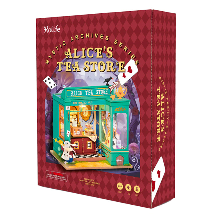 DIY Miniature House Kit - Alice's Tea Store