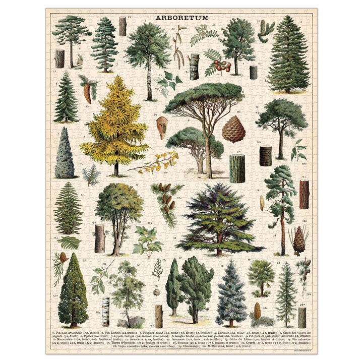 Arboretum Chart Puzzle