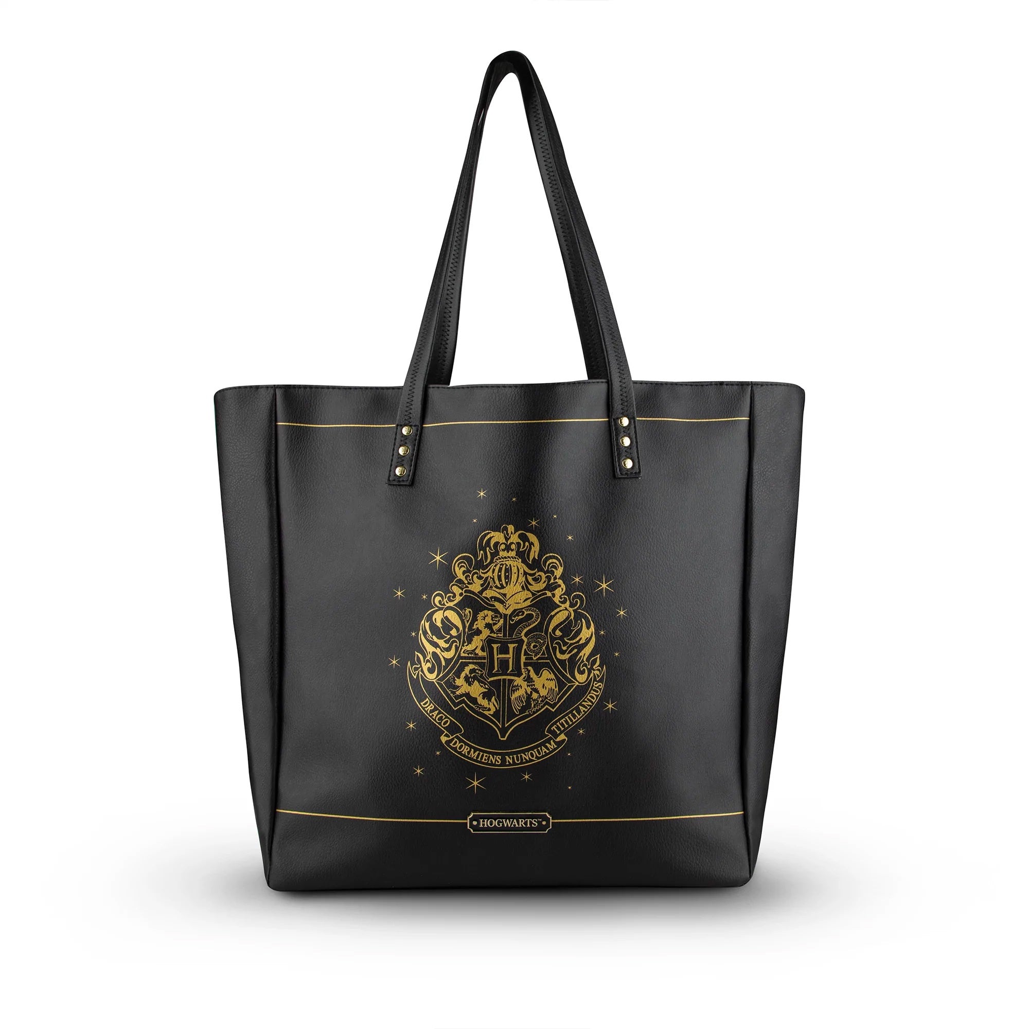 Hogwarts Black & Gold Tote Bag