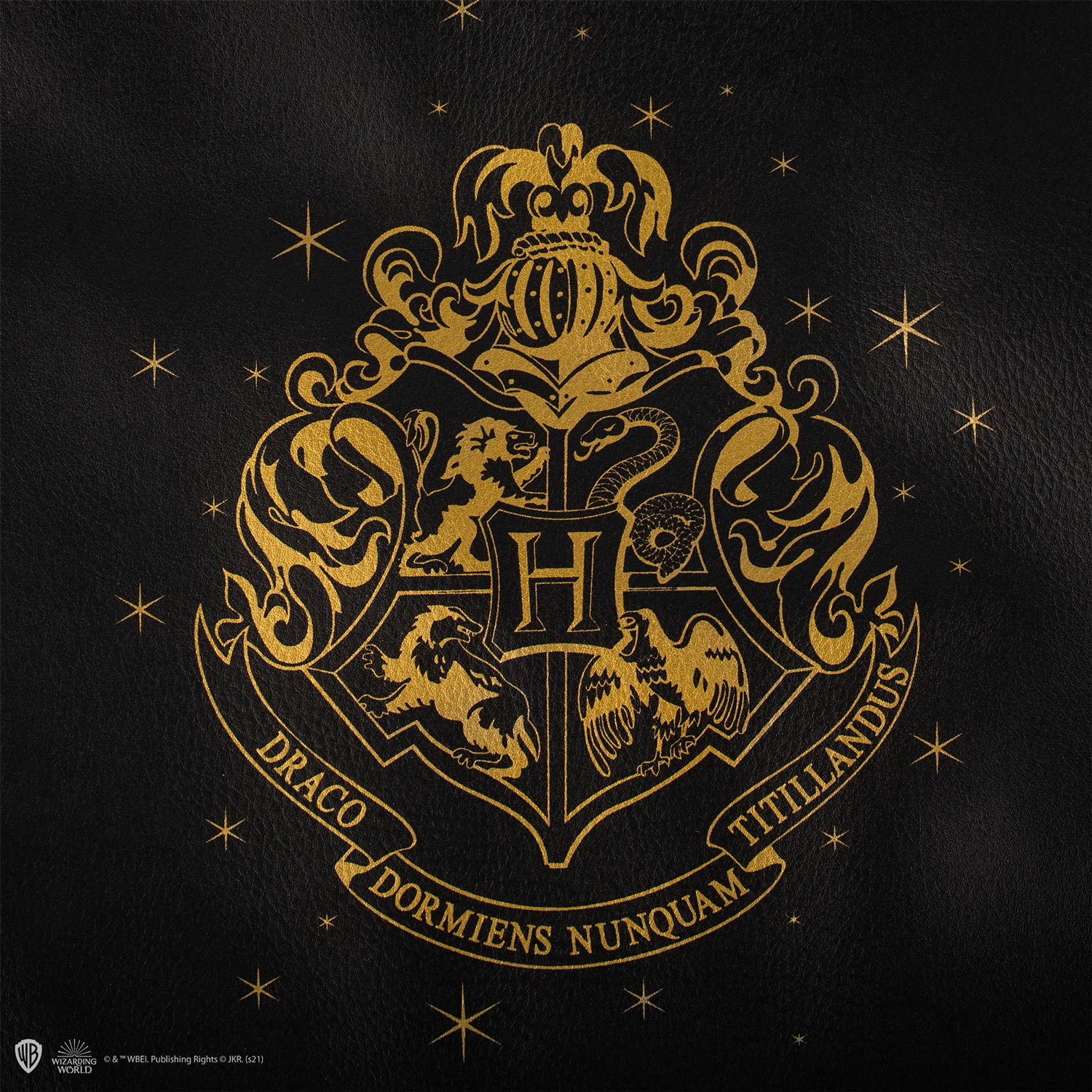 Hogwarts Black & Gold Tote Bag