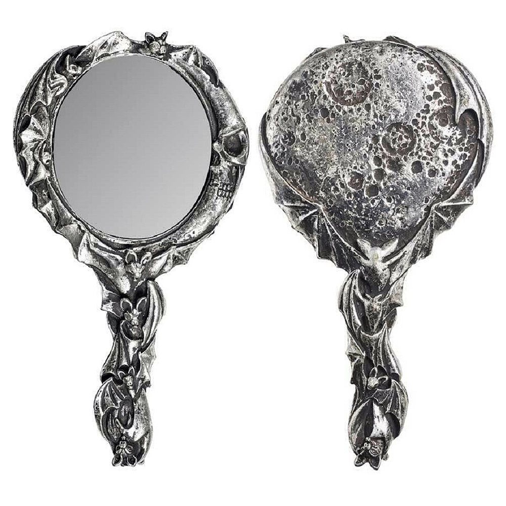 Bats & Moon Hand Mirror