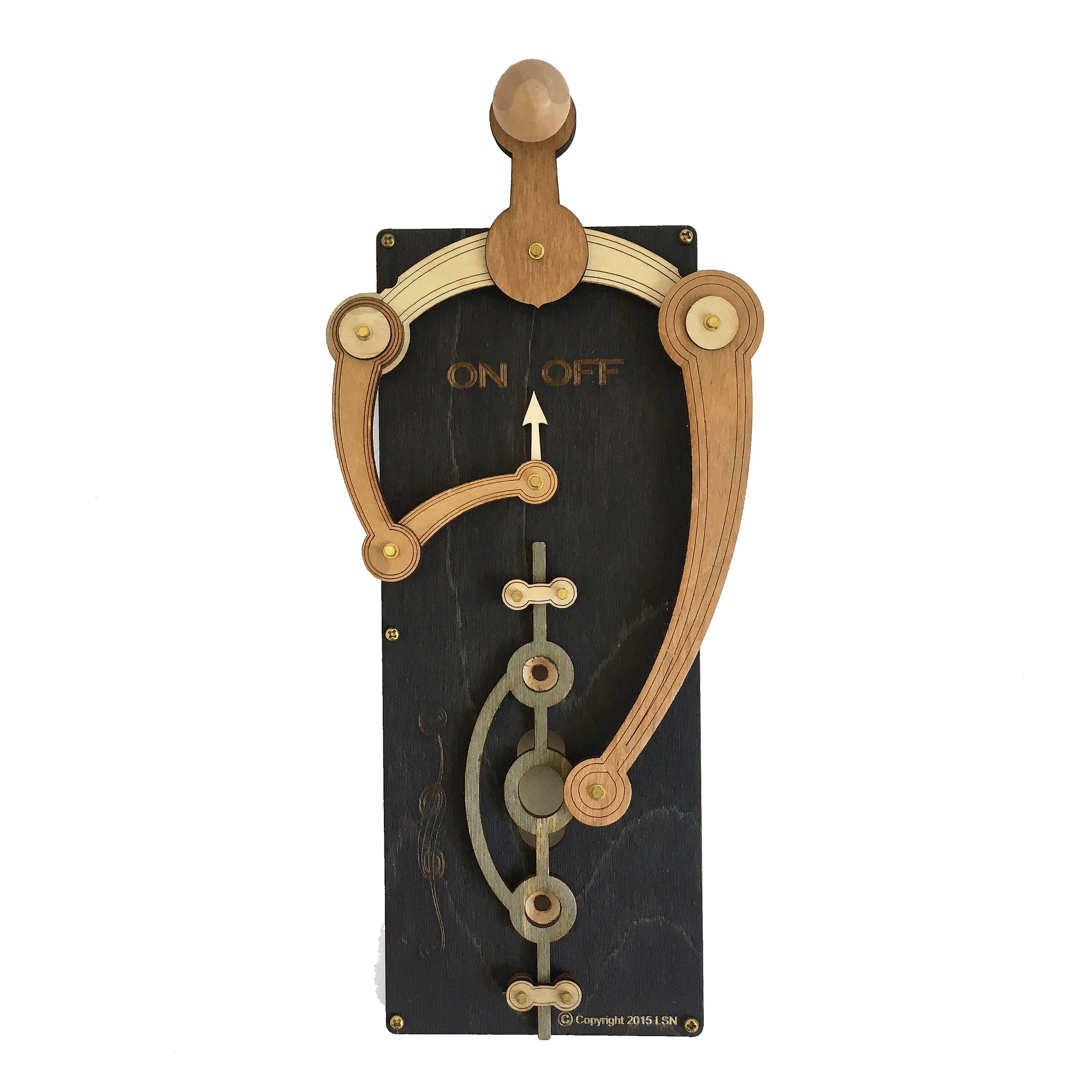 Black Toggle Light Switch Plate