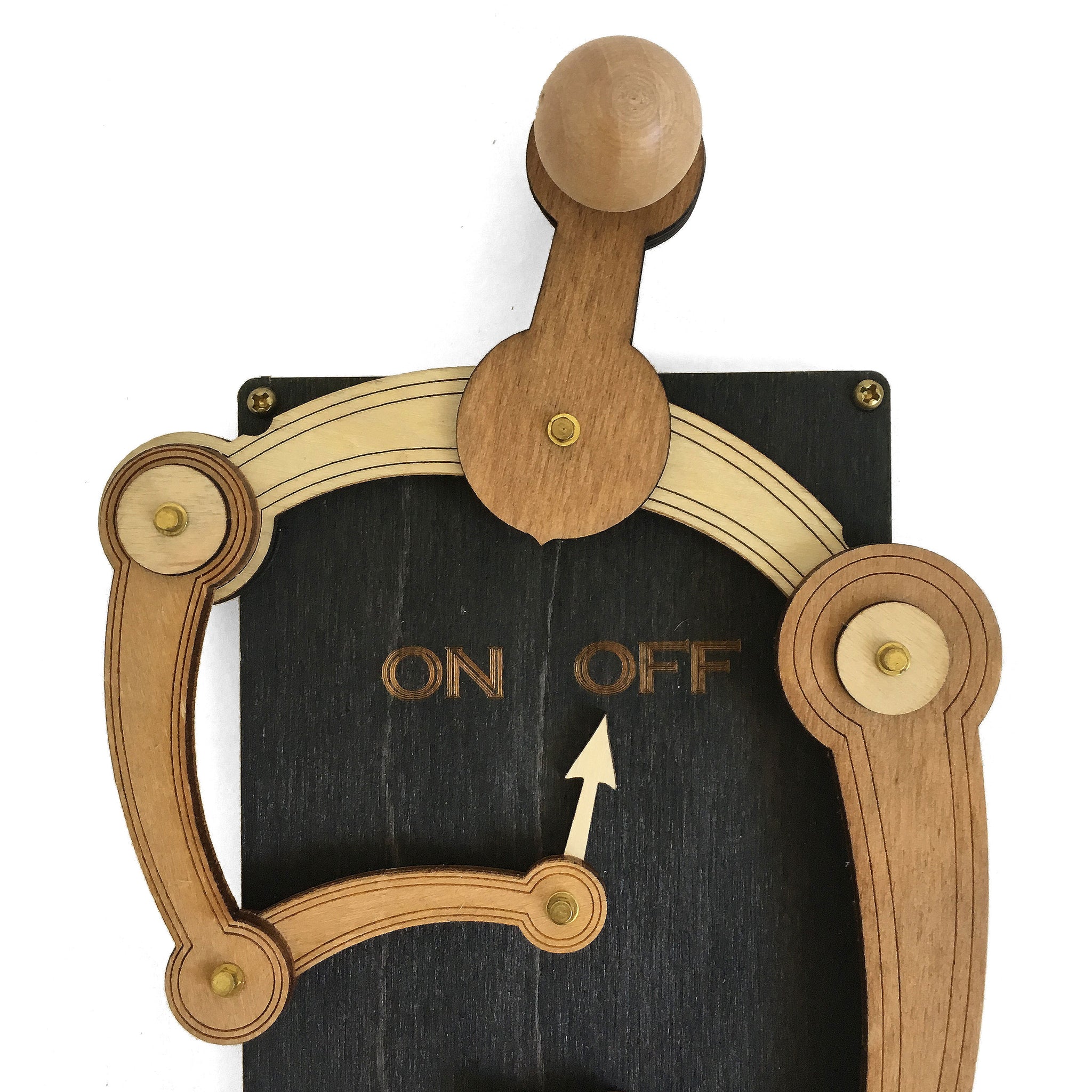 Black Toggle Light Switch Plate