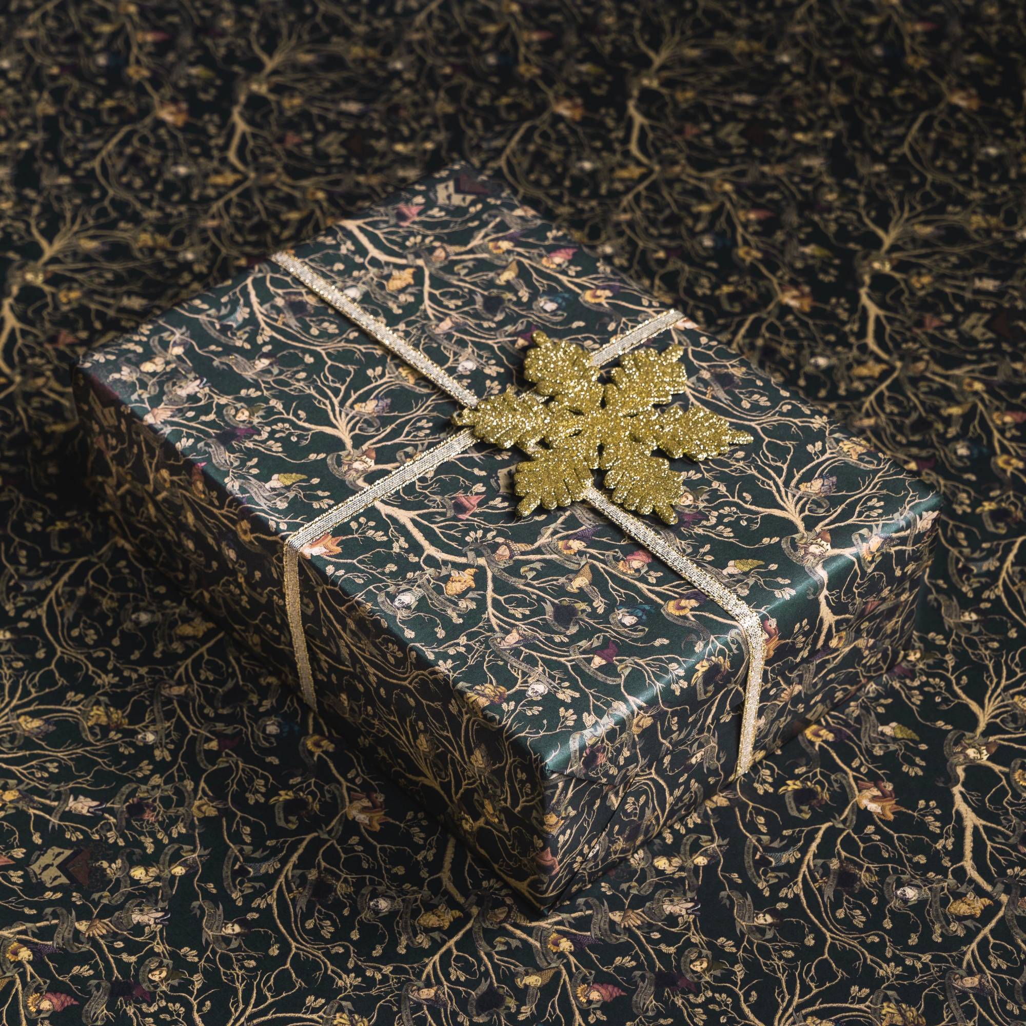 Black Family Tapestry Gift Wrap Curiosa Purveyors of Extraordinary Things