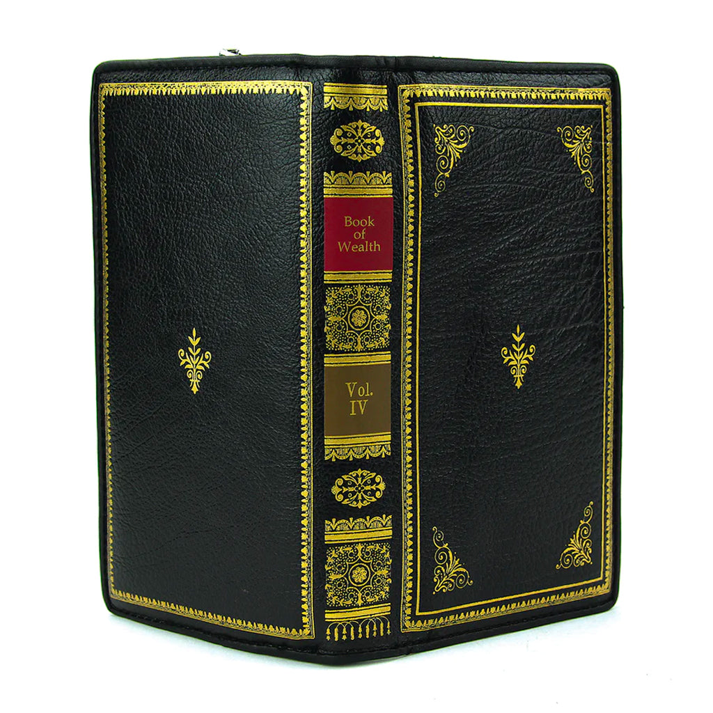 Vintage 'Book of Wealth' Wallet