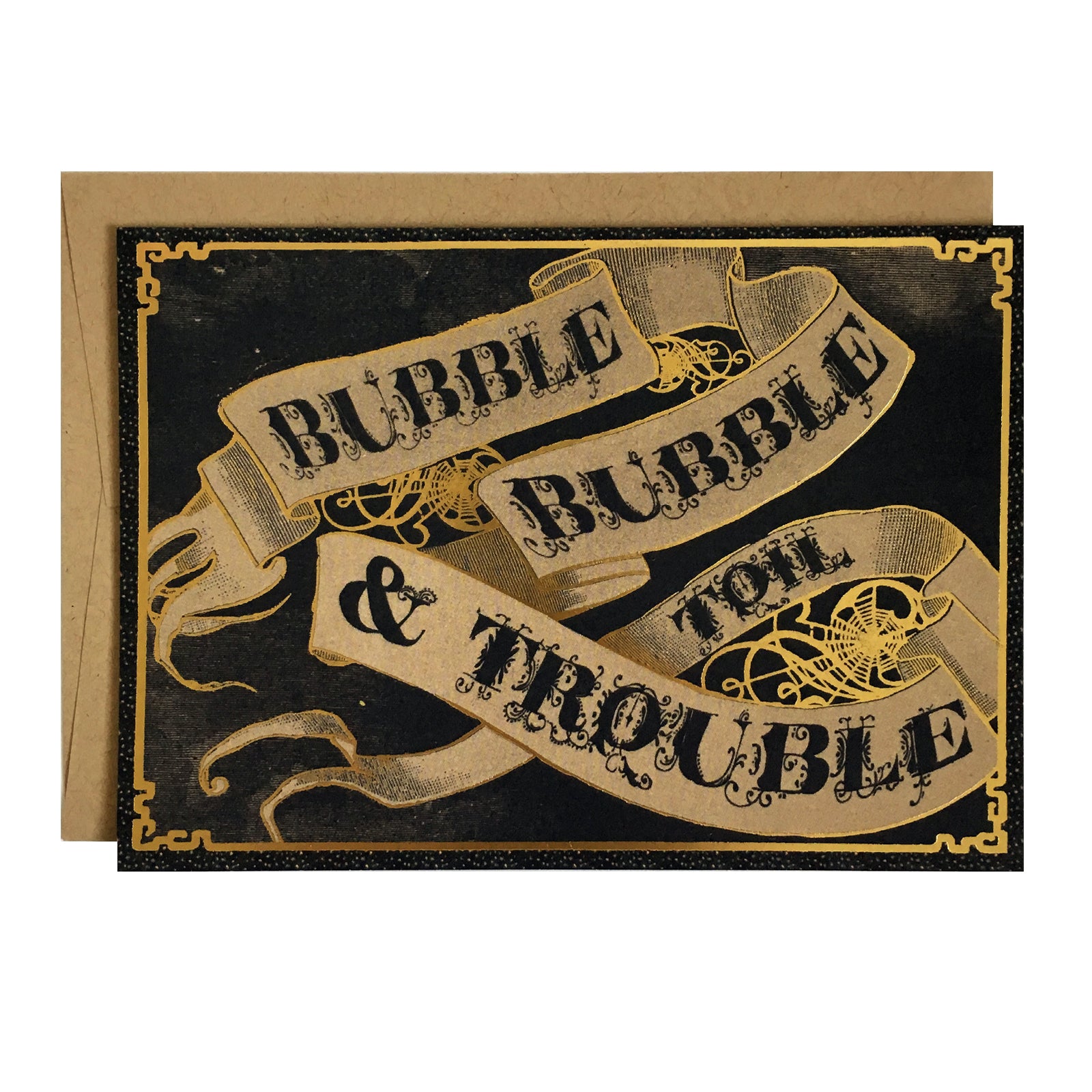 Bubble, Bubble, Toil and Trouble Card