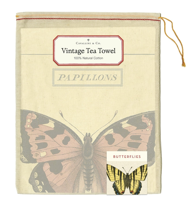 Butterflies Tea Towel