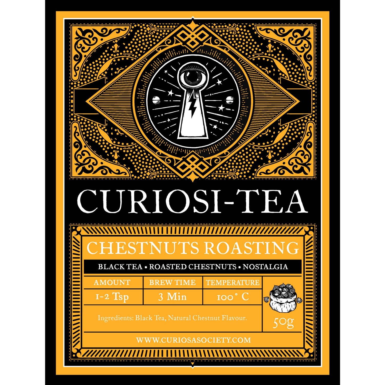 Chestnuts Roasting Limited Edition Curiosi-tea
