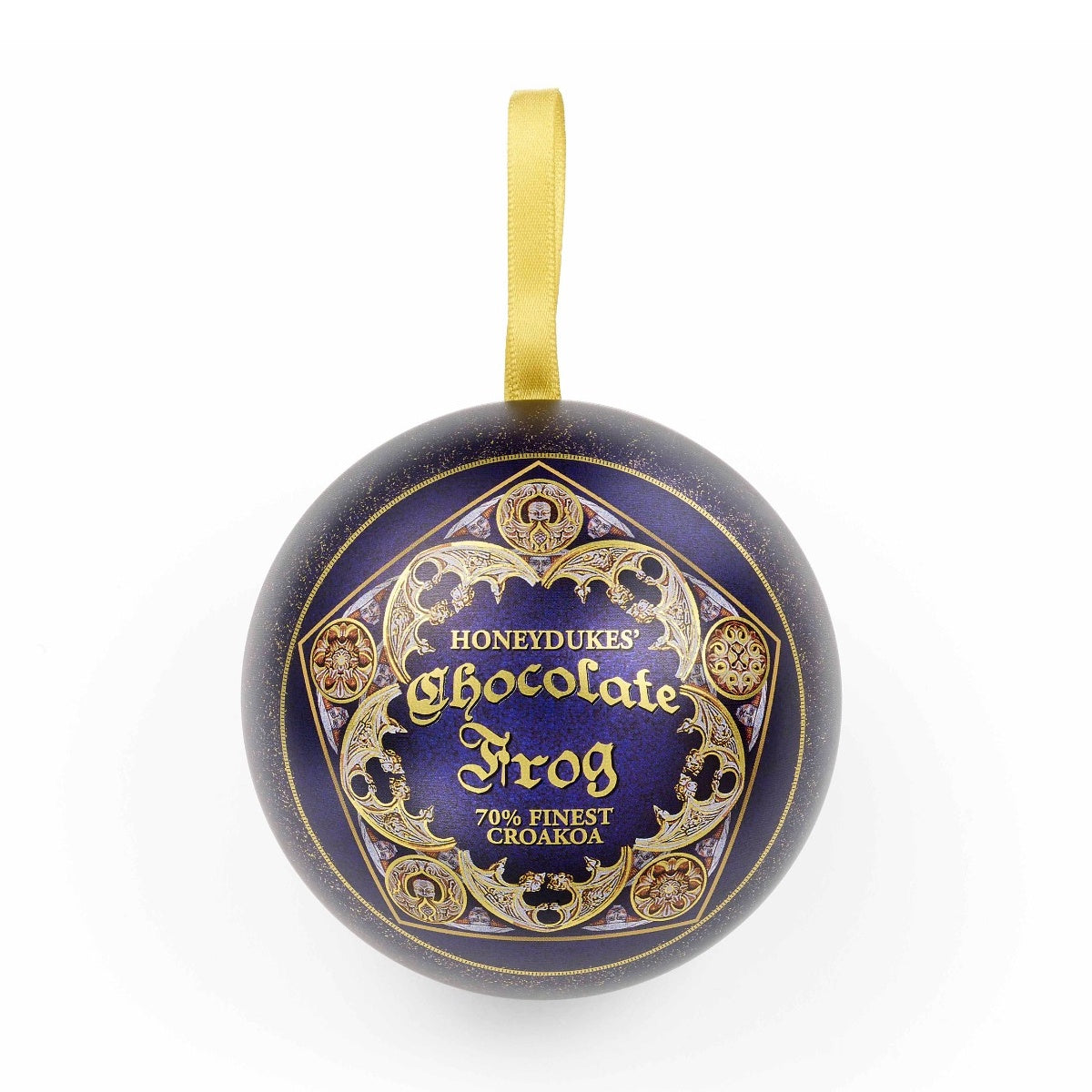 Chocolate Frog Ornament with Pin Badge