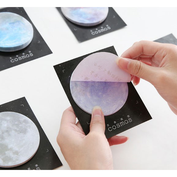 Colourful Moon Sticky Notes