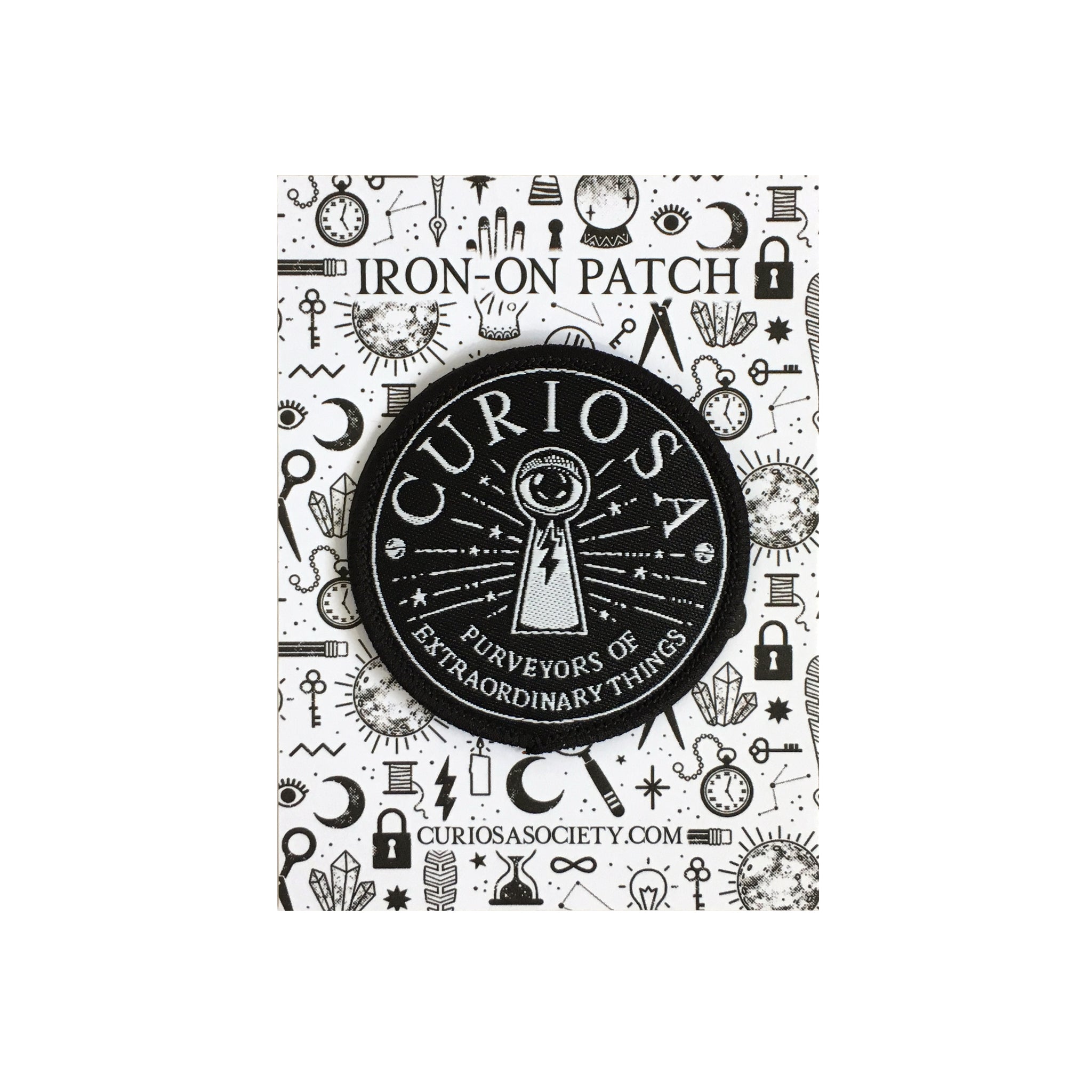 Curiosa Iron-On Patch