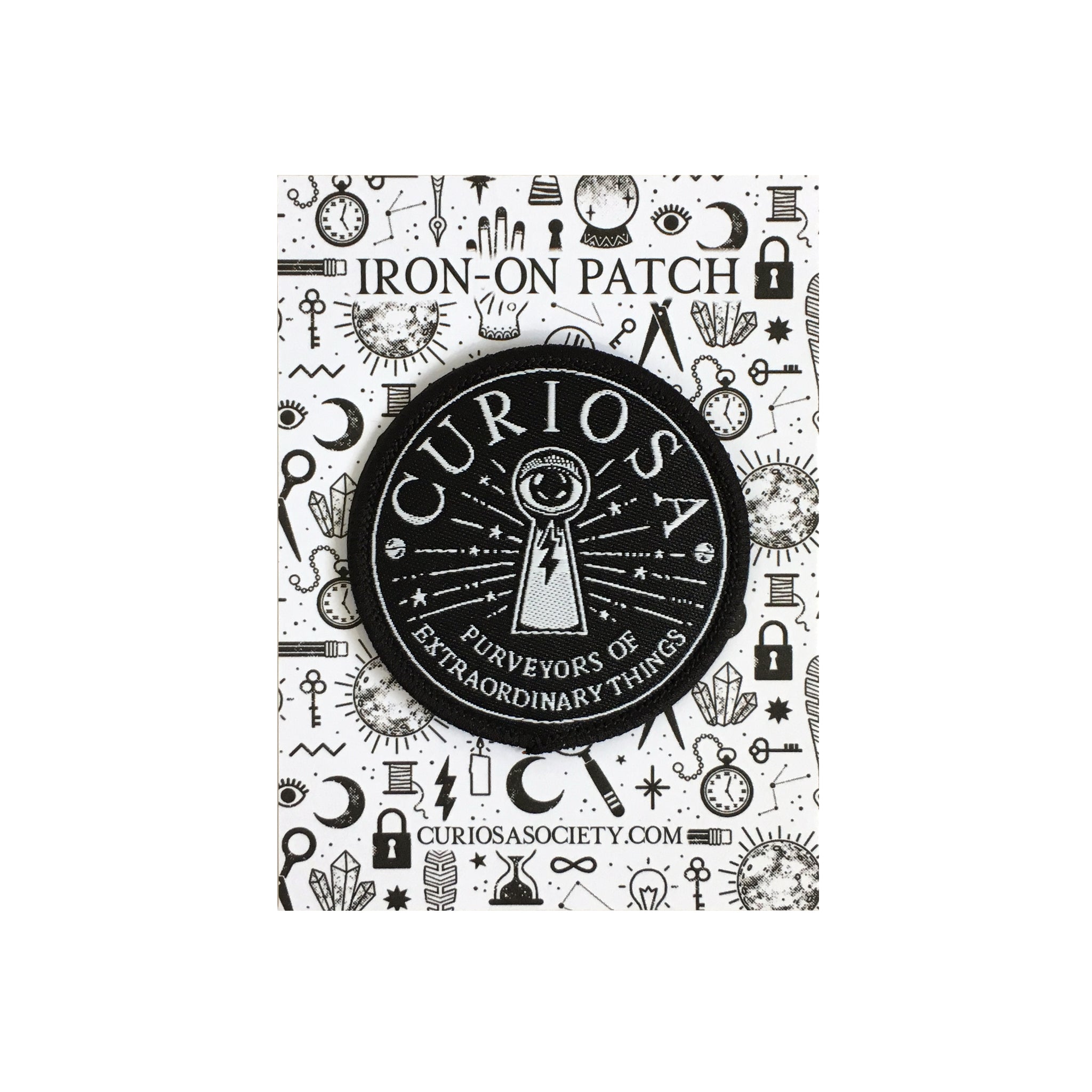 Curiosa Iron-On Patch