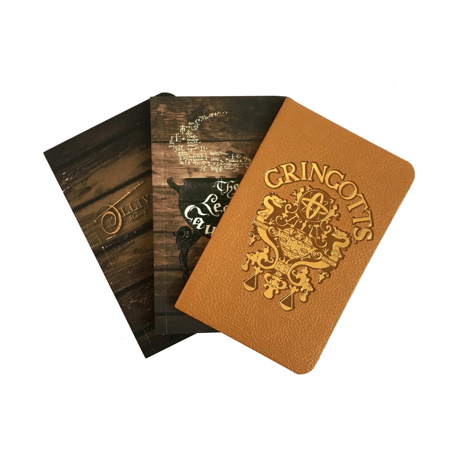 Diagon Alley Pocket Notebook Collection, Set of 3
