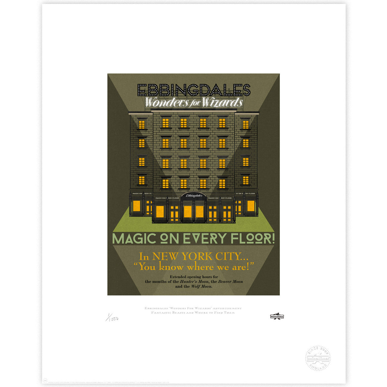 Ebbingdales Wonders for Wizards Limited Edition Art Print